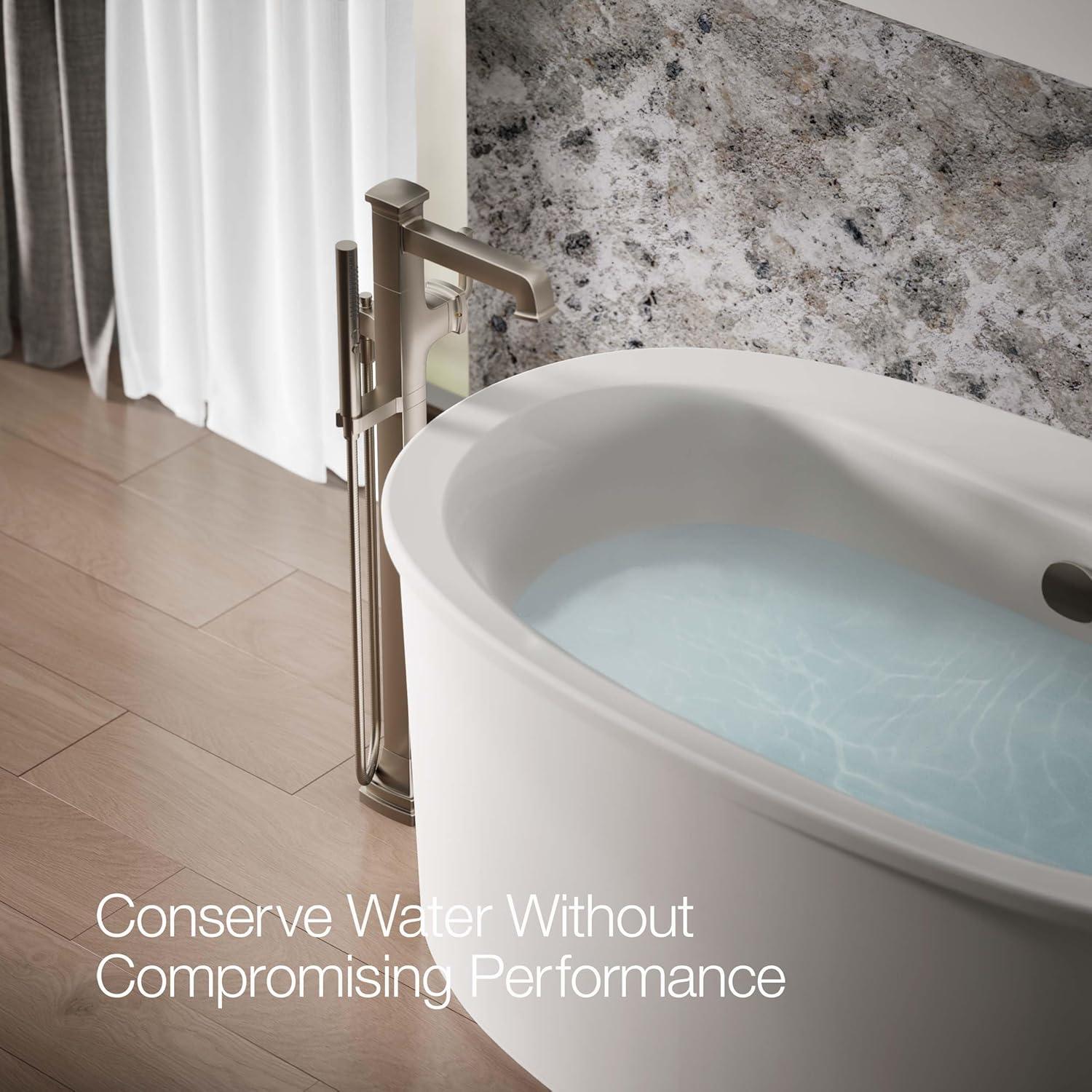 Riff Floor-Mount Bath Filler Trim