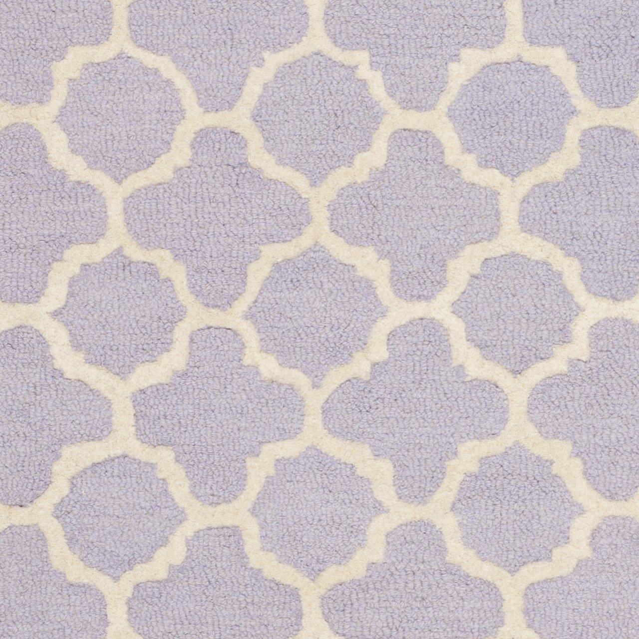 Cambridge CAM130 Tufted Indoor Area Rug - Lavander/Ivory - 5'x8' - Safavieh
