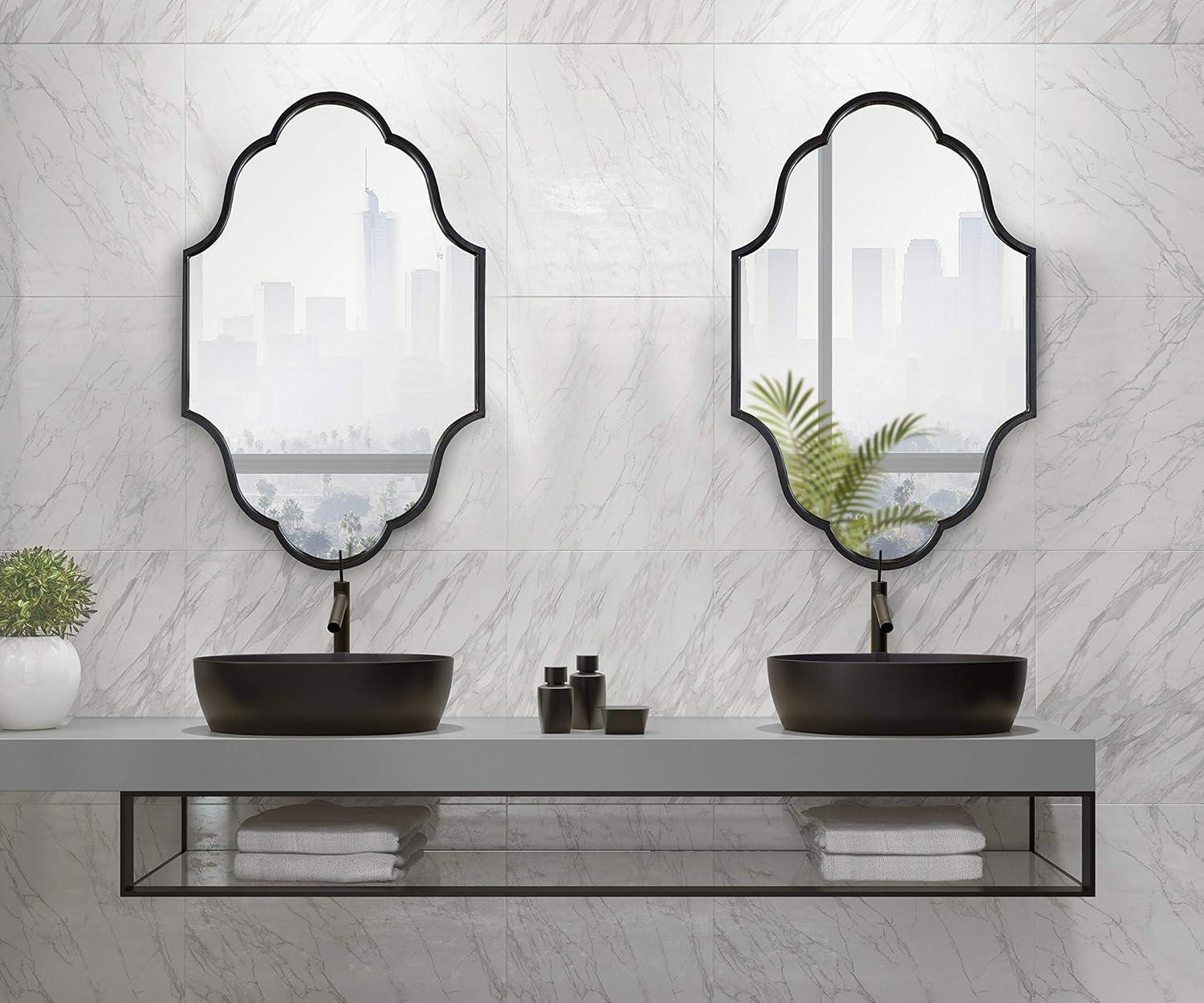 Rowla Framed Decorative Wall Mirror - Kate & Laurel All Things Decor