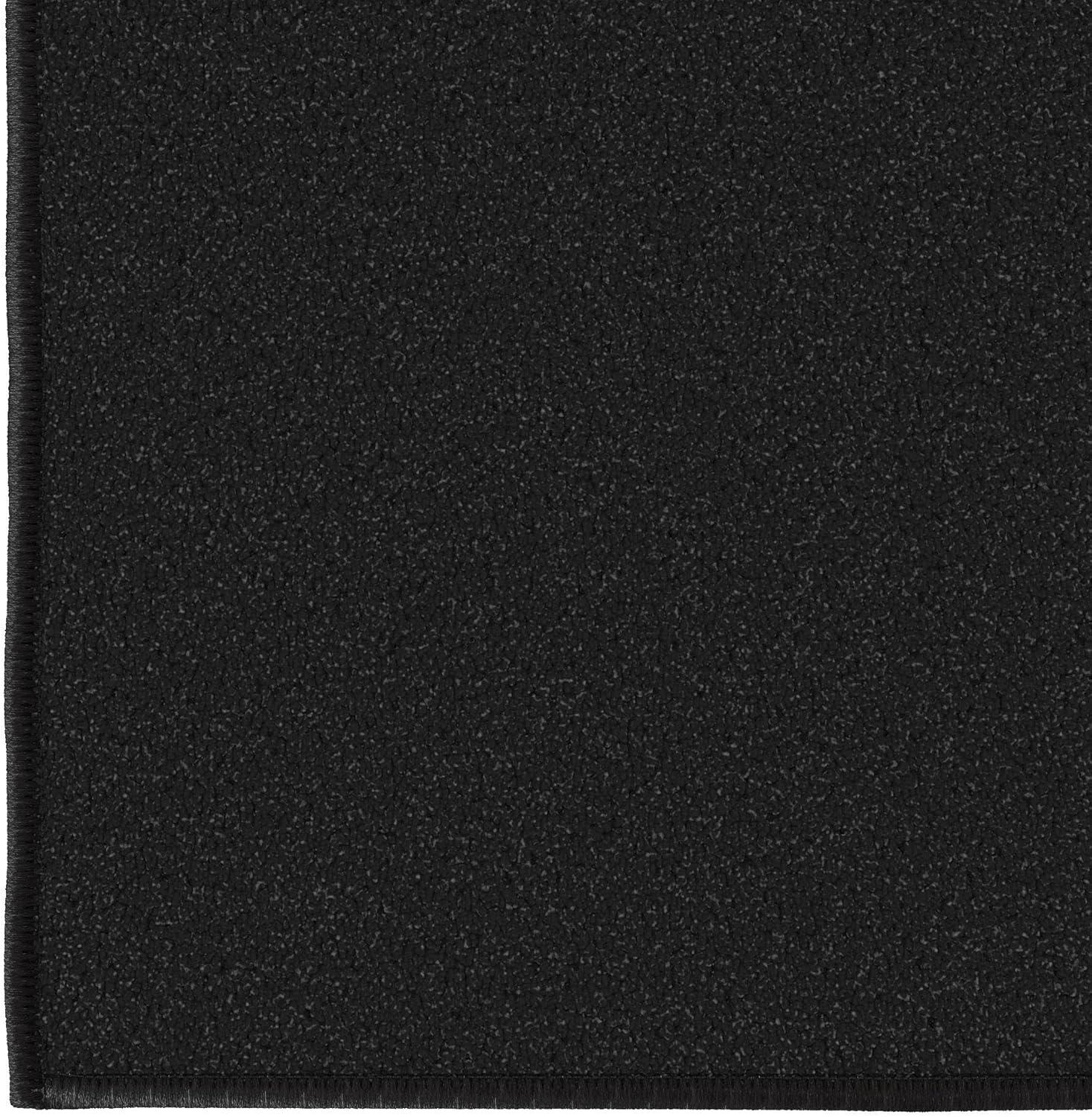 Ottomanson Ottohome Non-Slip Solid Area Rug For Living Room, Hallway Runner, Entryway Rug