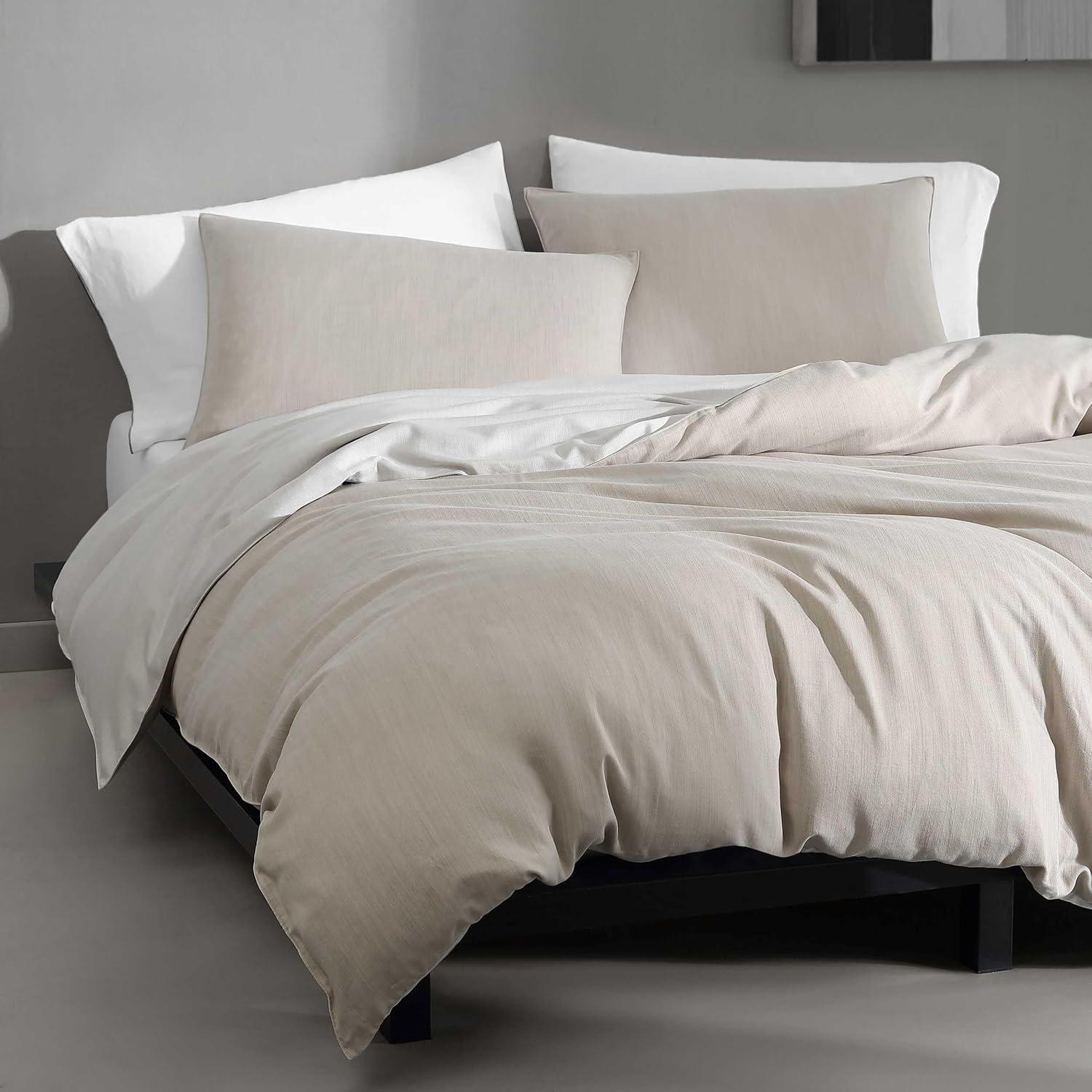 Calvin Klein Tencel Reversible Solid Duvet Cover Set