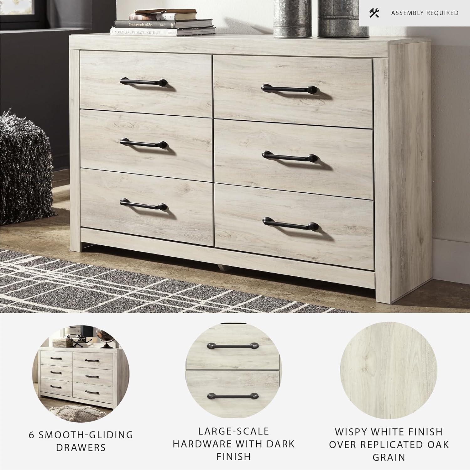 Loon Peak® Kalayiah 58.7'' W 6 - Drawer Dresser