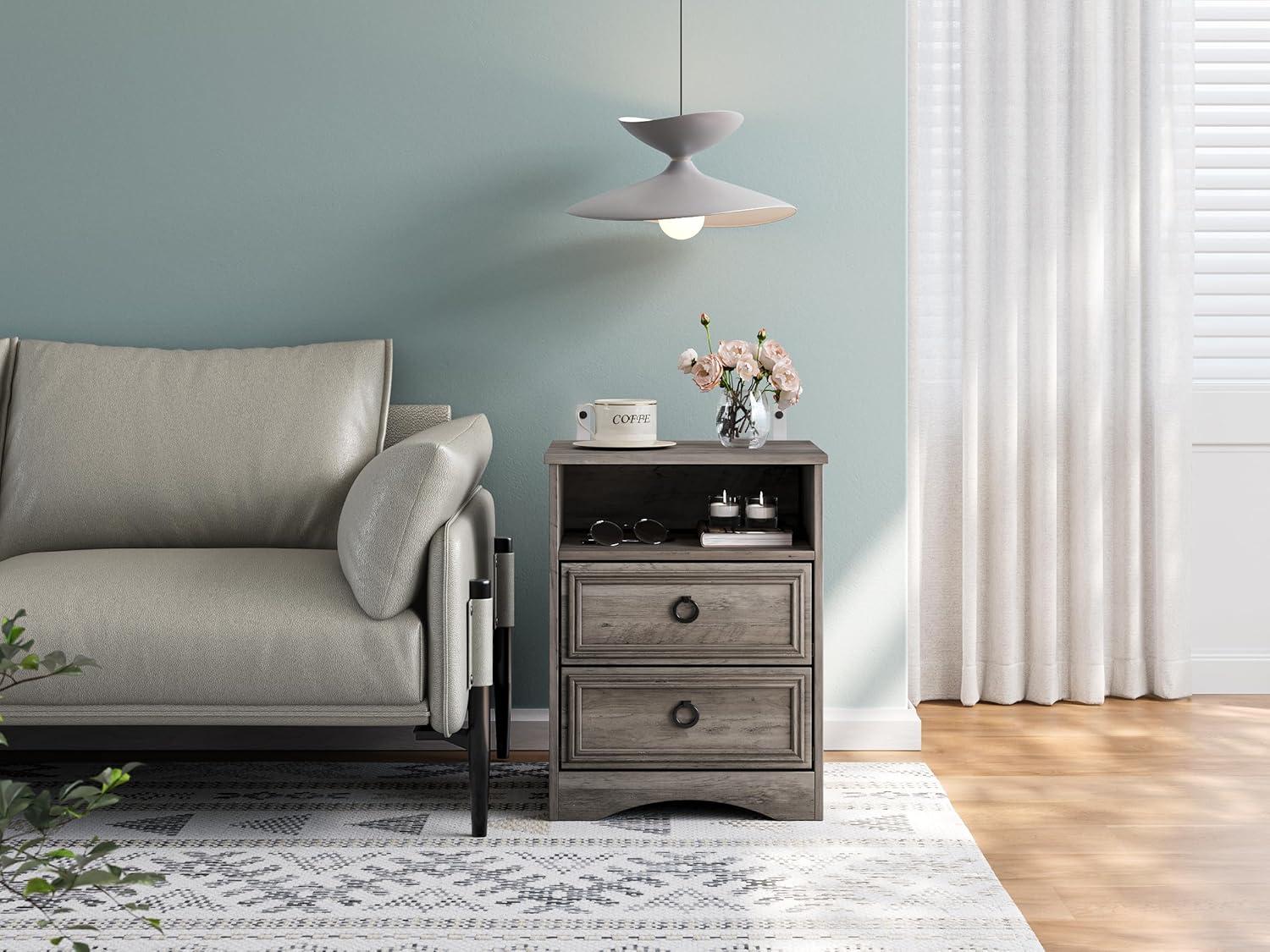 Kashiff 2 - Drawer Nightstand