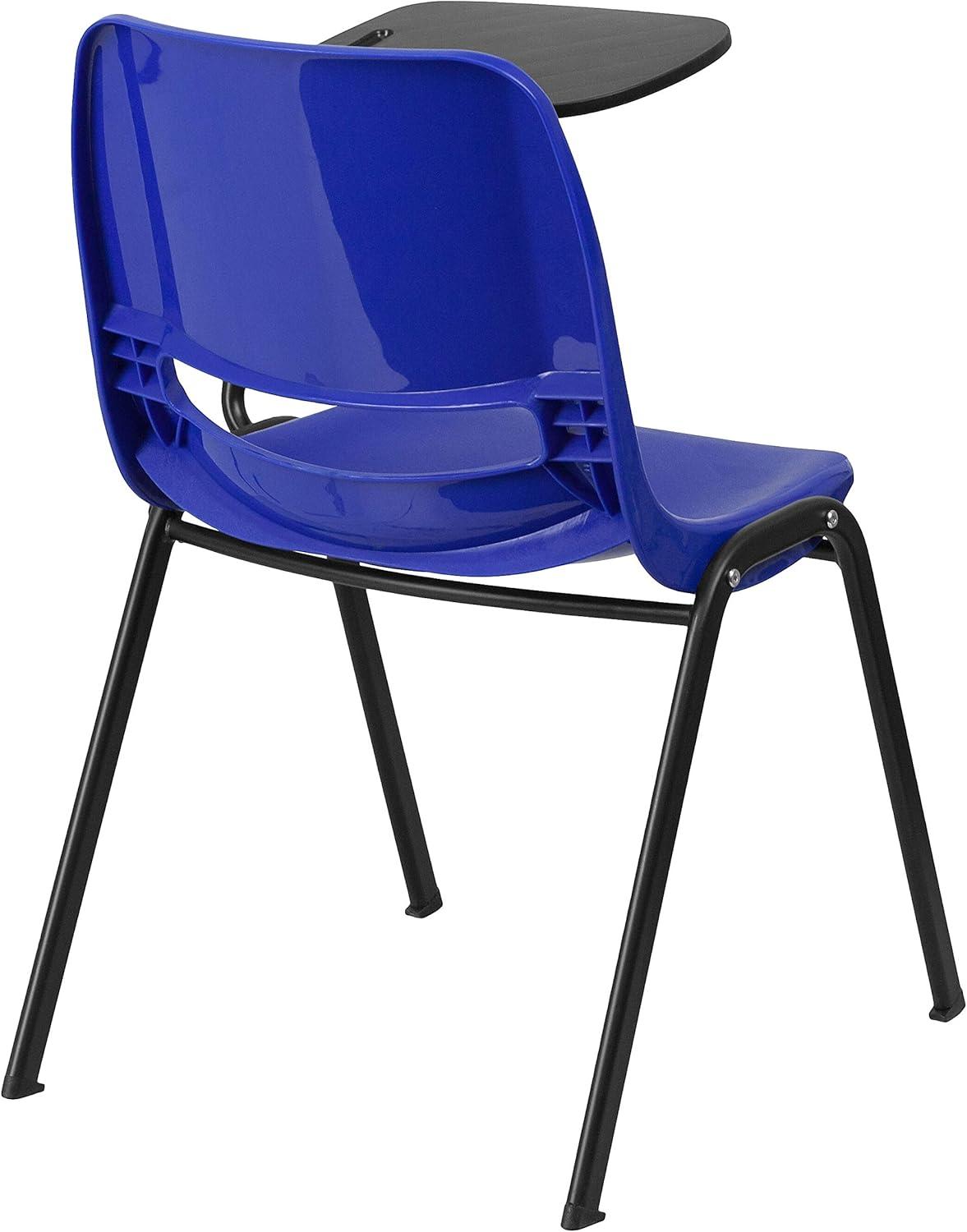 Flash Furniture Westley Ergonomic Shell Chair with Left Handed Flip-Up Tablet Arm