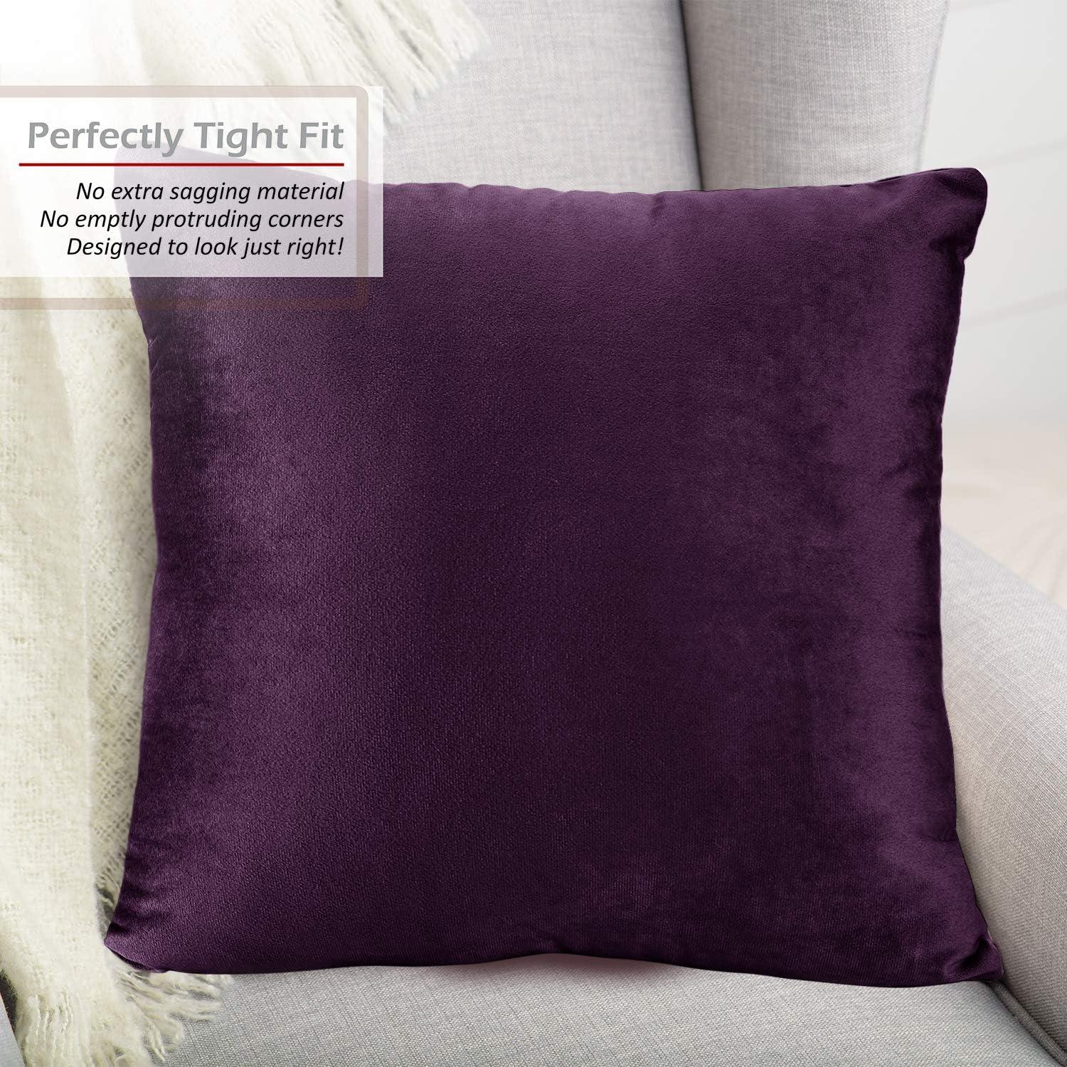 Velvet Pillow Cover (Set of 4)