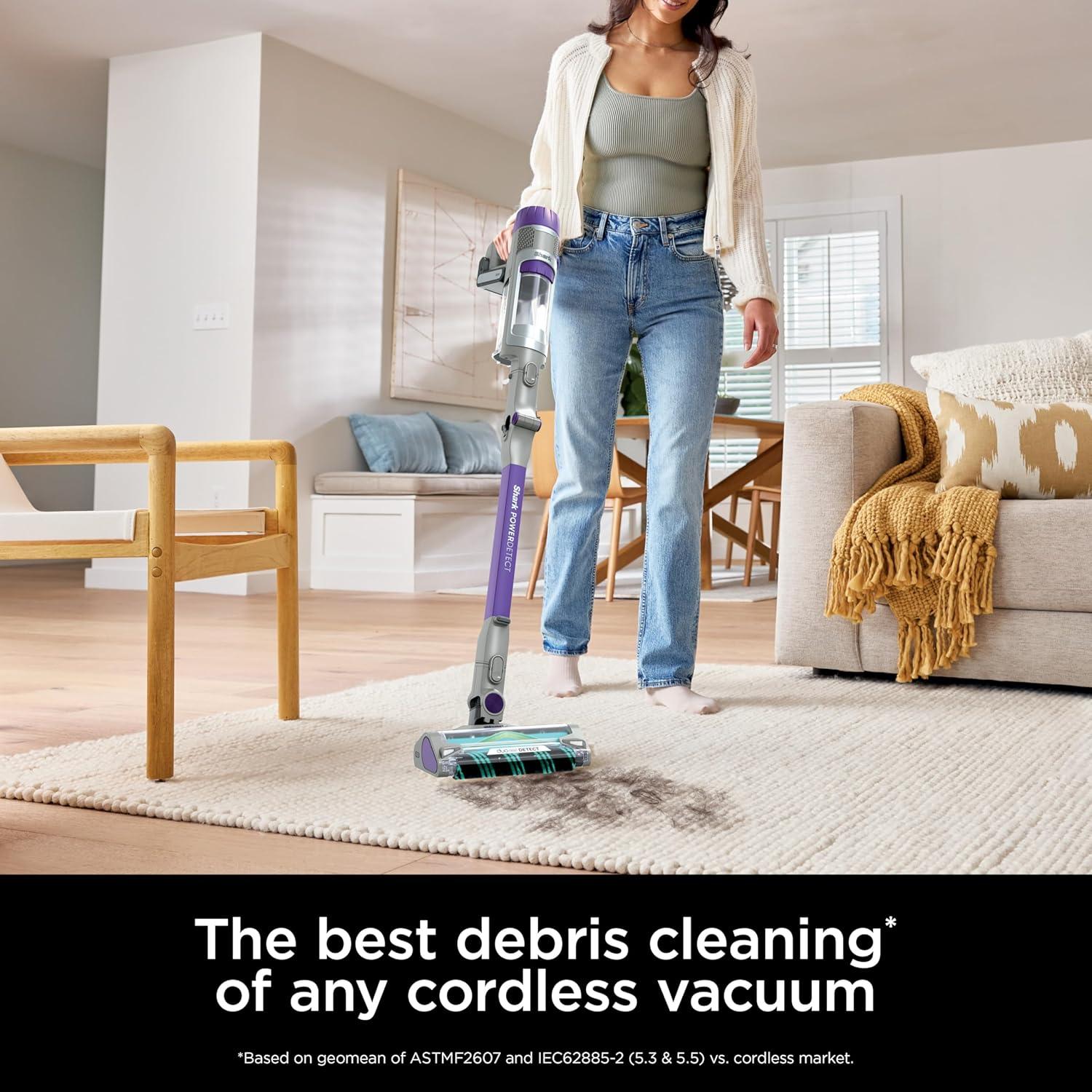 Shark Cordless PowerDetect Stick Vacuum with Powerful Suction and HEPA Filter, IP1251