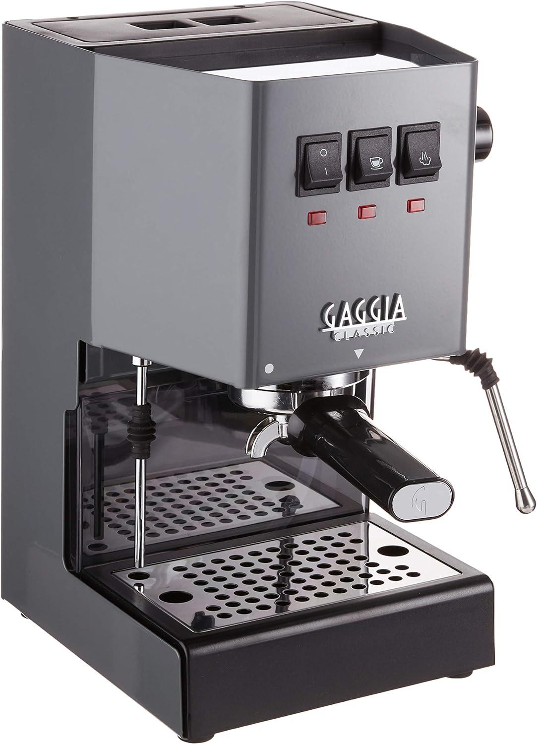 Gaggia Classic Pro Industrial Grey Semi-Automatic Espresso Machine