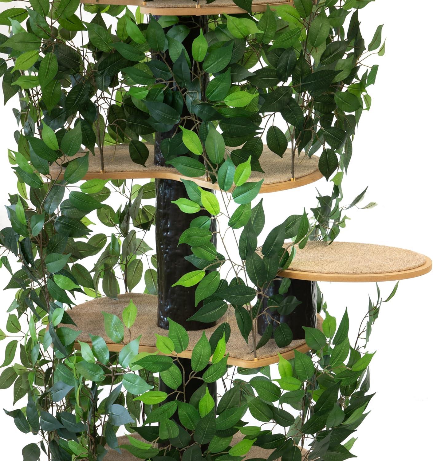On2 Pets 7Ft Cat Tree Tower with Scratching Posts & Multi-Level Perches