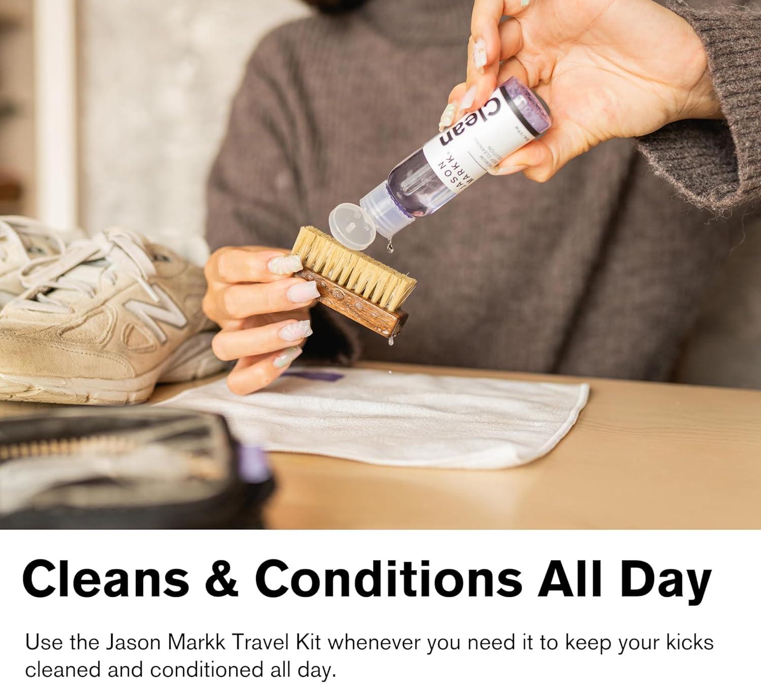 Jason Markk Womens 4PC Travel Shoe Cleaner