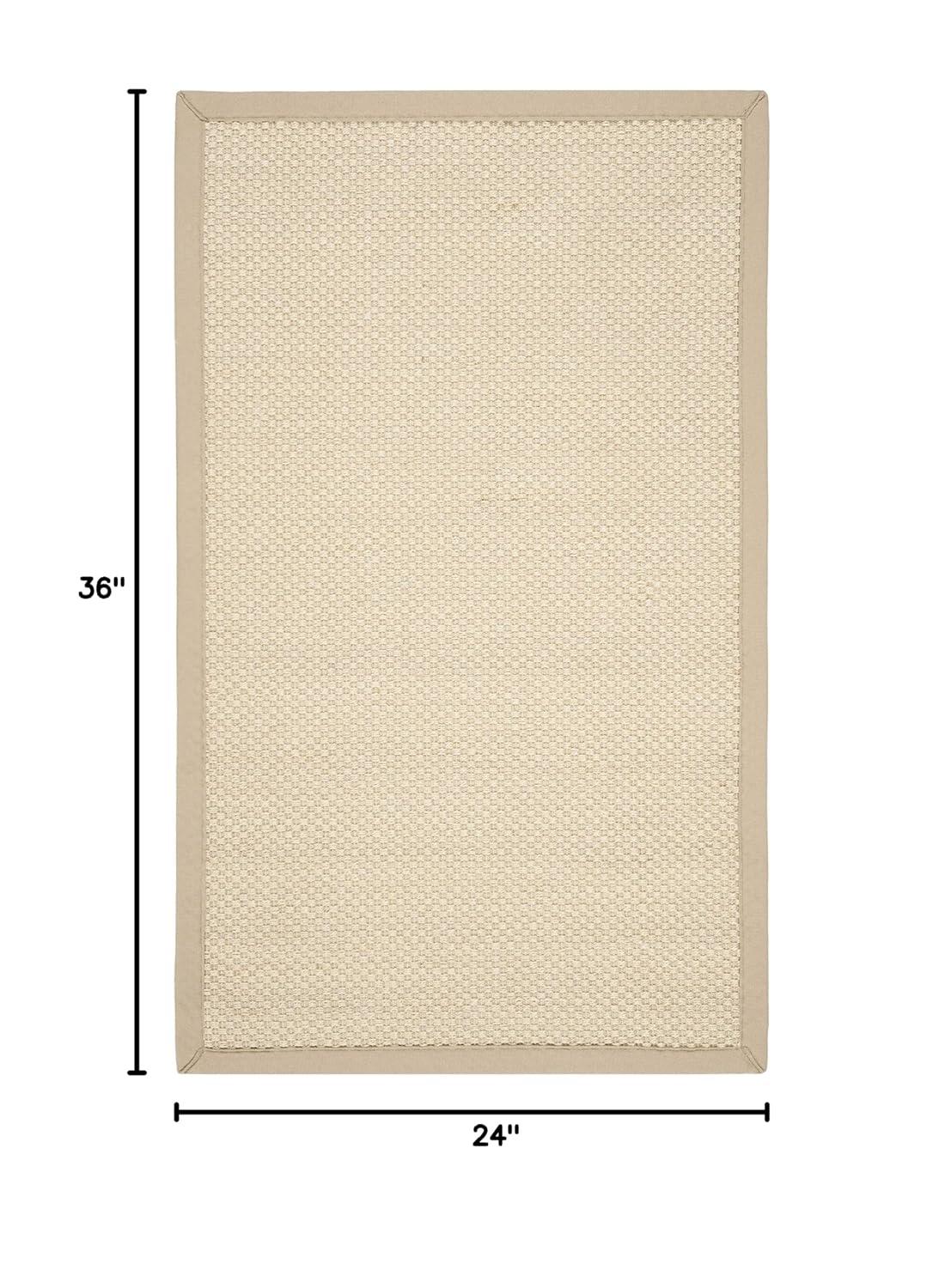 Natural Fiber NF525 Power Loomed Indoor Accent Rug - Natural - 2'x3' - Safavieh.