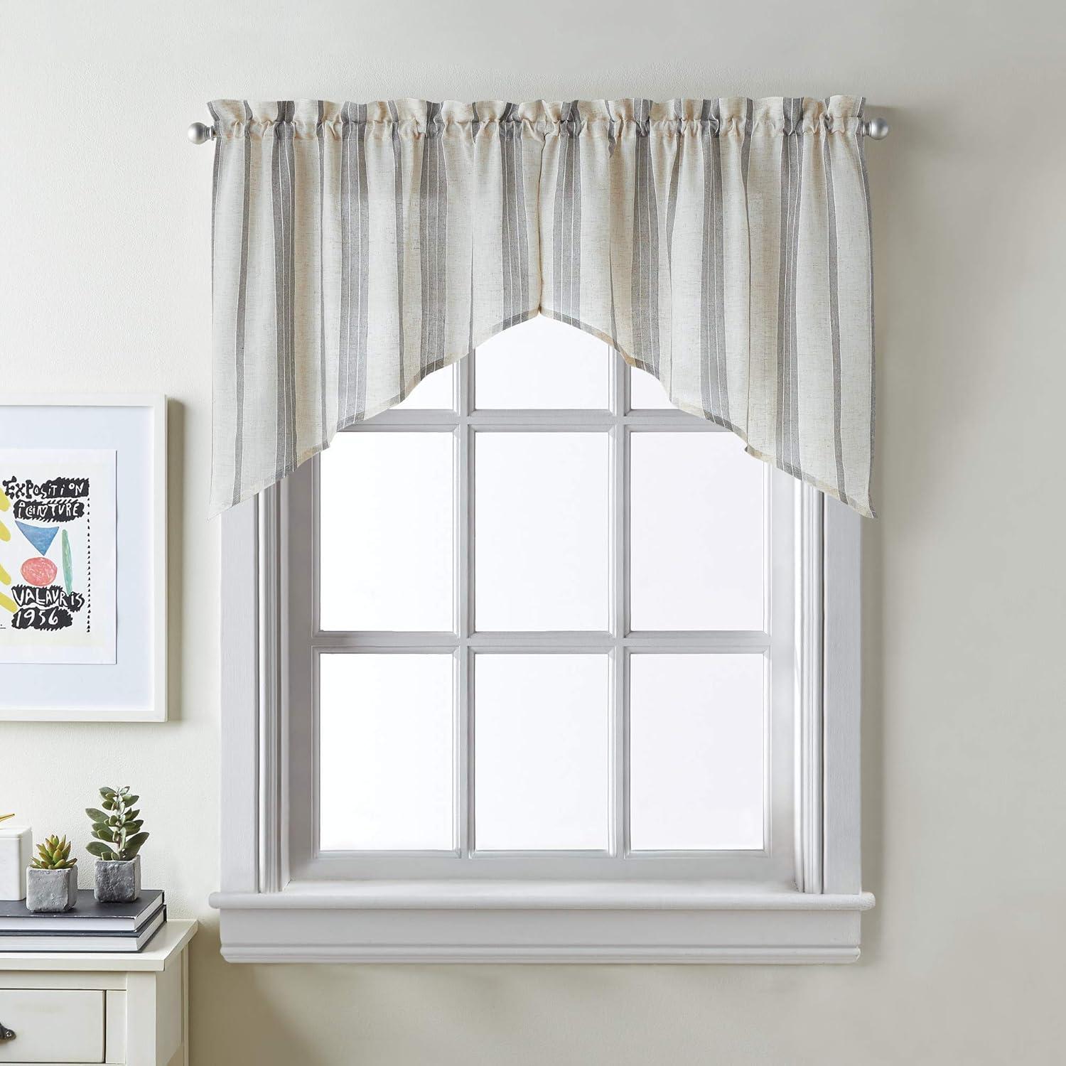 McKenzie Valance and Tier Pair Curtain Collection Swag