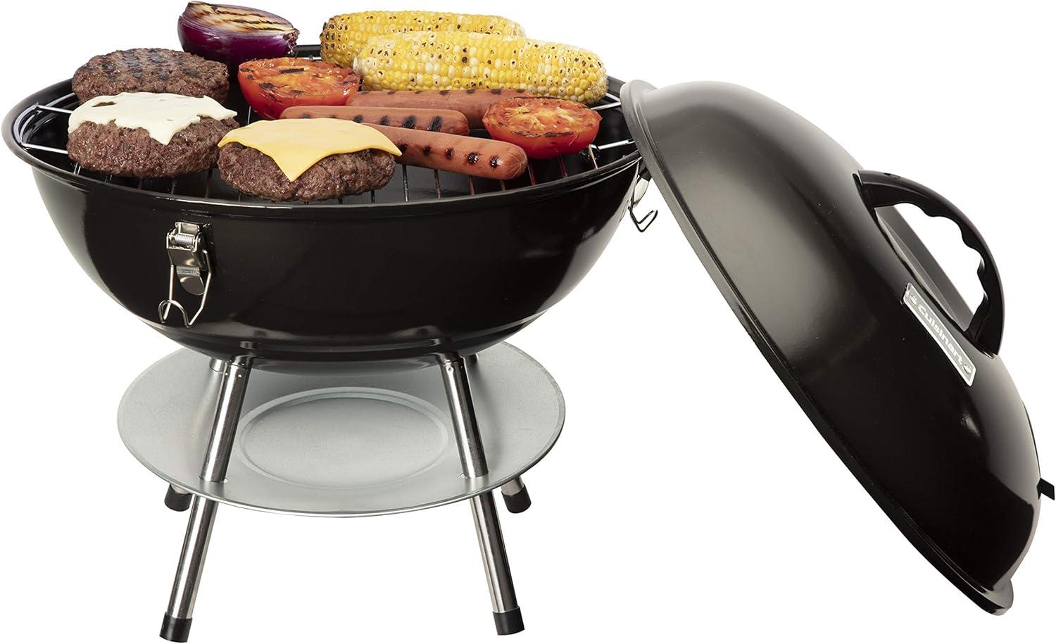 16-In Portable Charcoal Grill