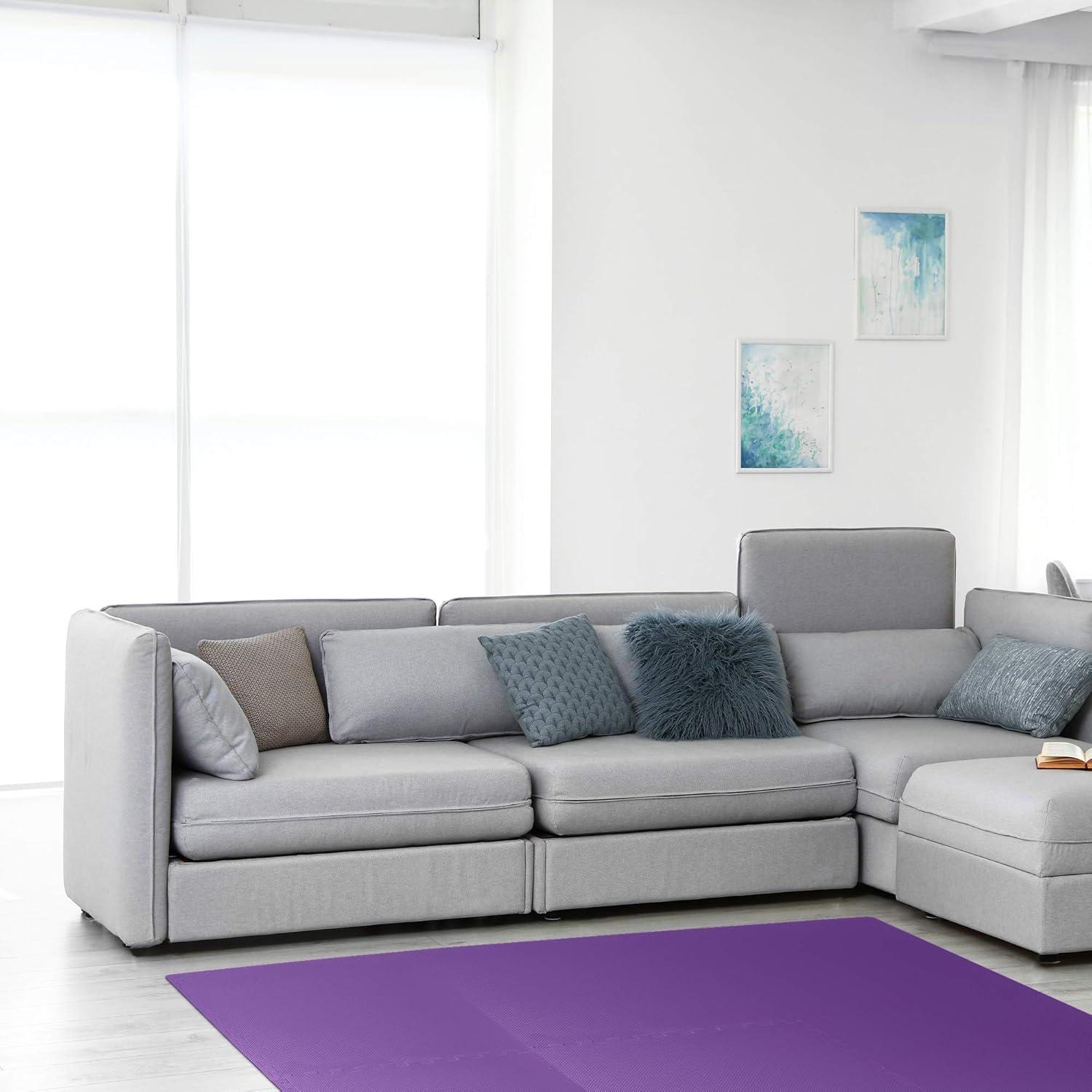 We Sell Mats 3/8" Thick Multipurpose Foam Floor Tile 24 Square Feet (6 Tiles)