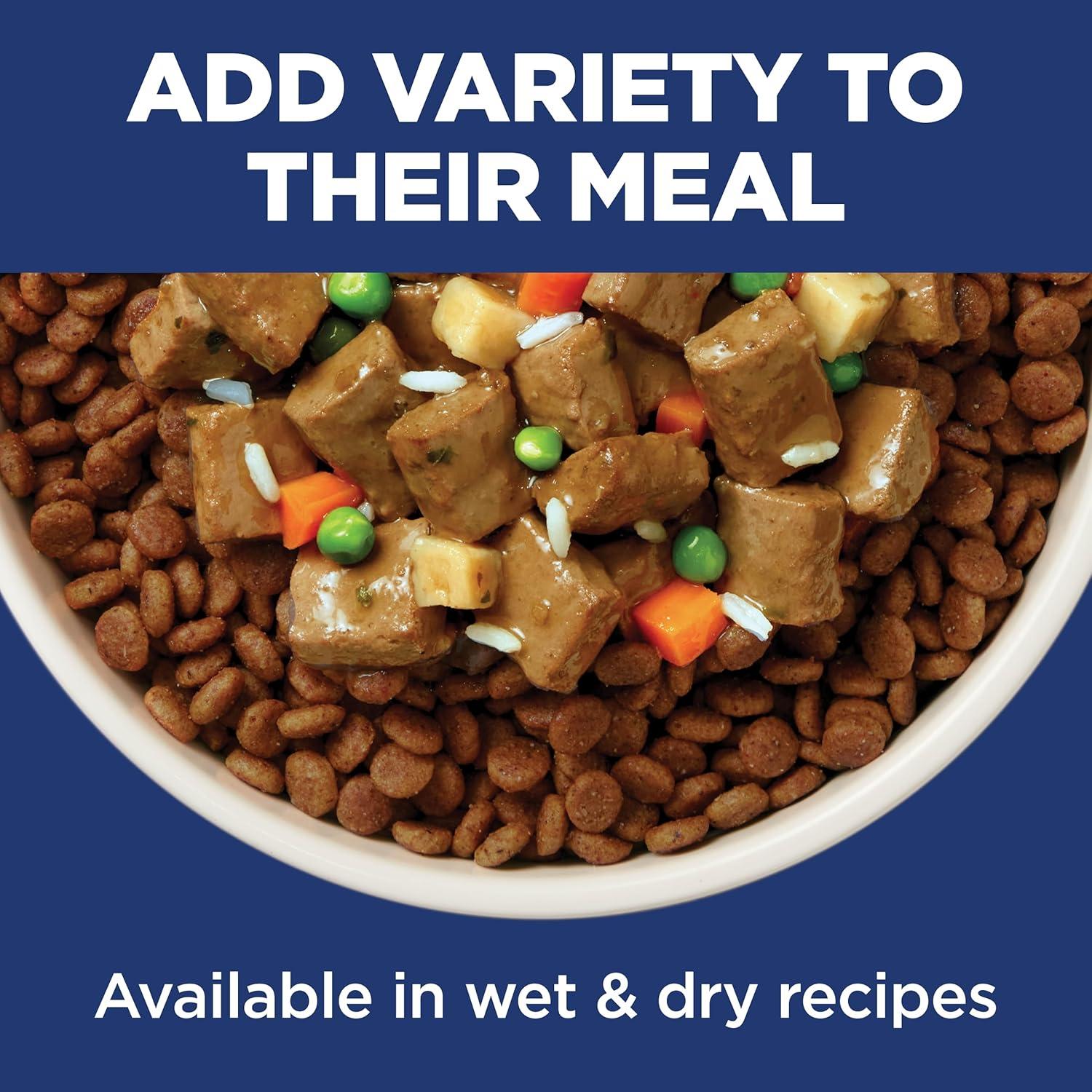 Hill's Science Diet Small & Mini Chicken, Barley & Rice Dry Dog Food for 7+ Senior Dogs, 4.5lb Bag