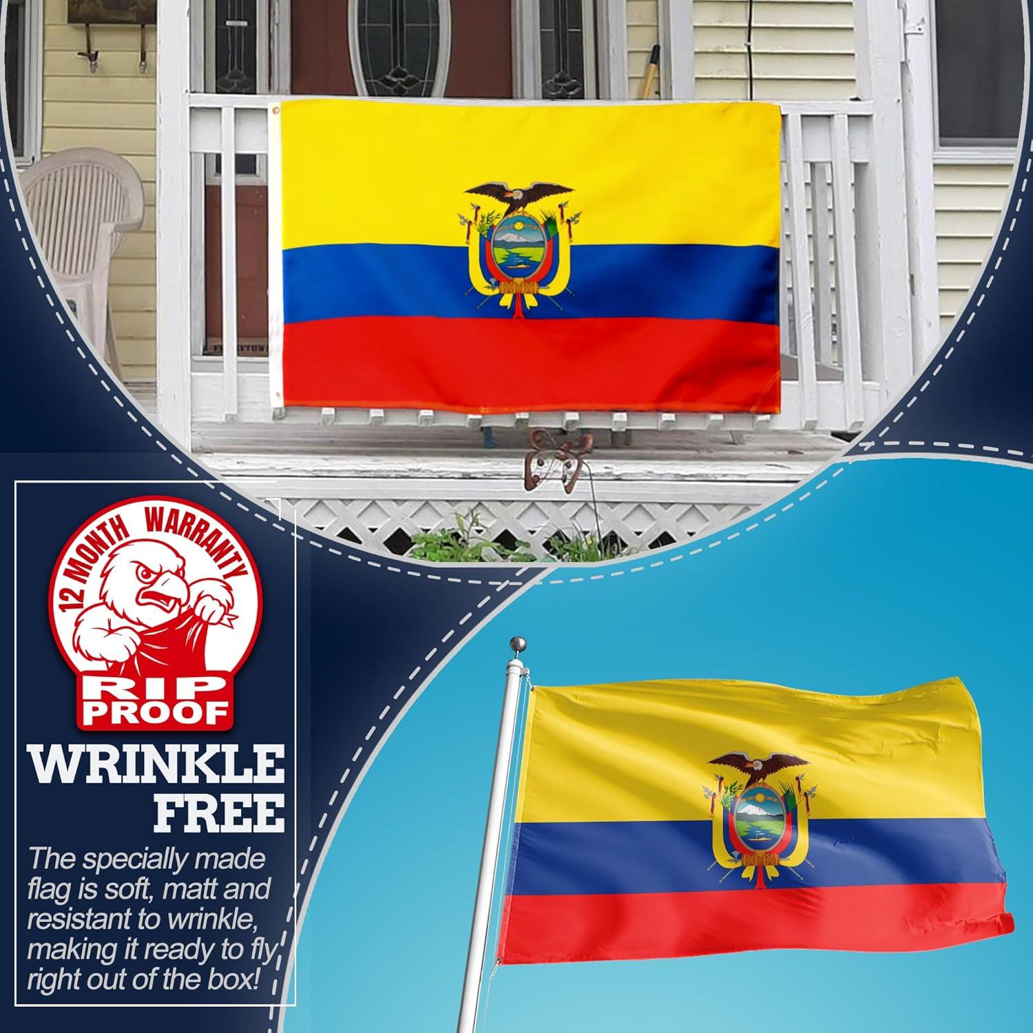 Anley 3' x 5' Rip-Proof Technology Outdoor Flag