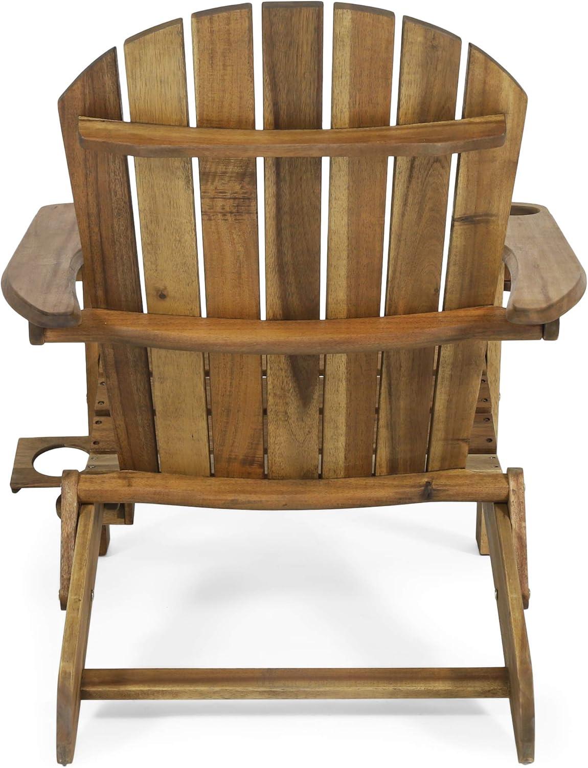 Highland Dunes Mccombs Solid Wood Folding Adirondack Chair (Set of 2)