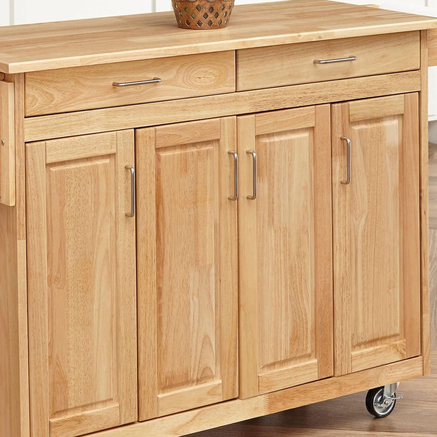 Wood Kitchen Island