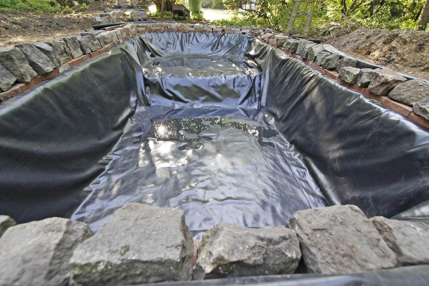 HALF OFF PONDS - 50 ft. x 30 ft. 20-Mil LLDPE Pond Liner for Ponds, Lakes and Retention Basins