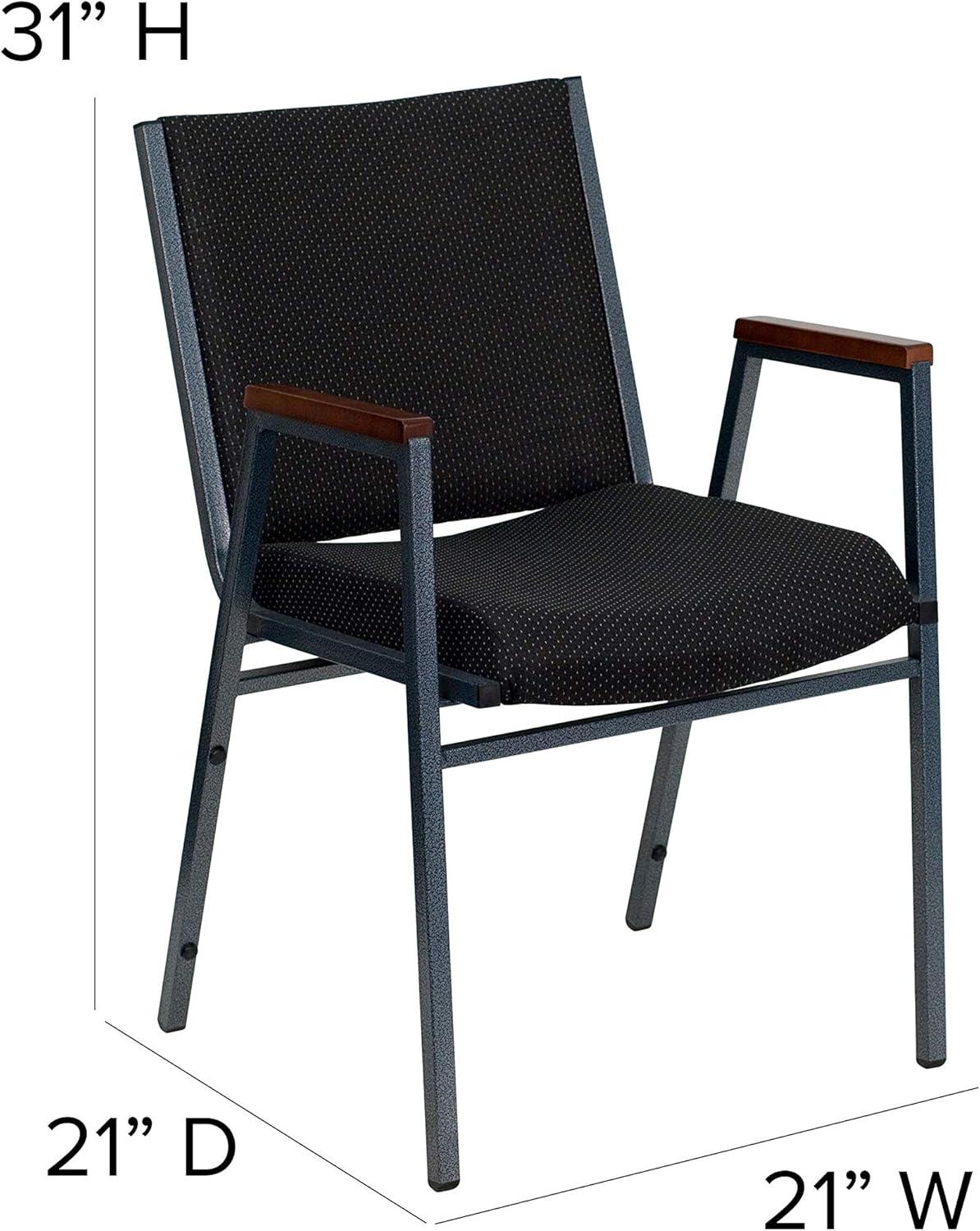 Aliya Heavy Duty Stack Chair with Arms