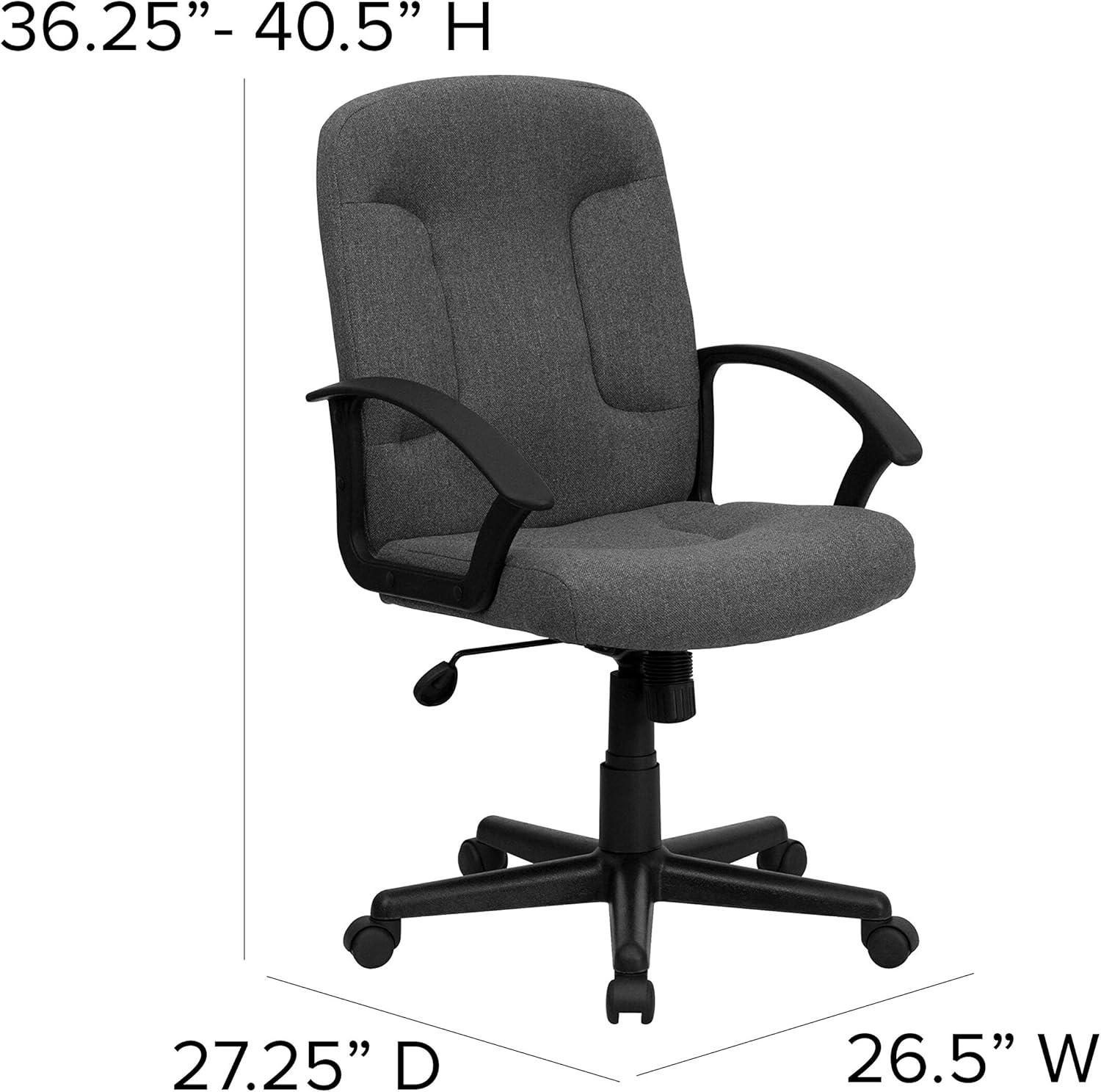 Executive Swivel Office Chair Gray - Flash Furniture