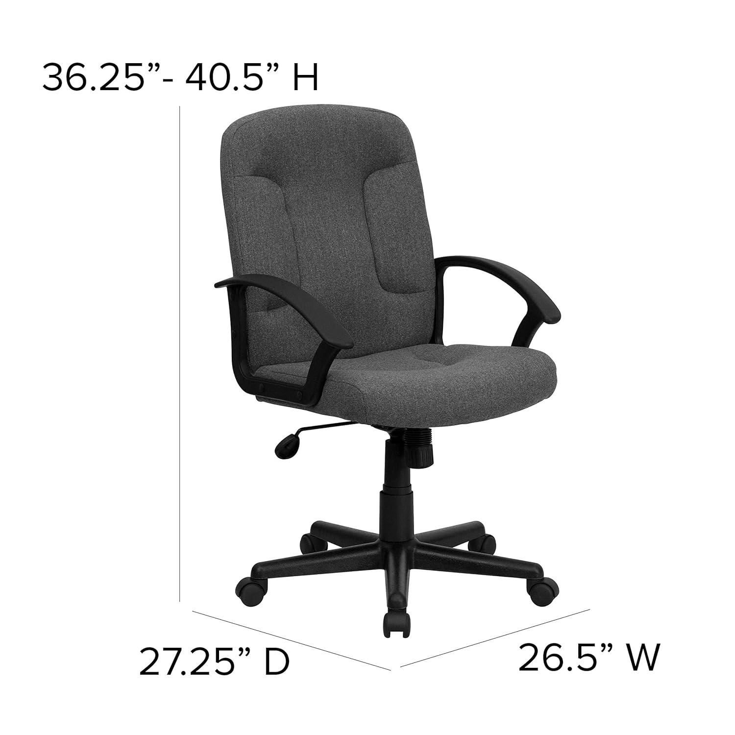 Executive Swivel Office Chair Gray - Flash Furniture