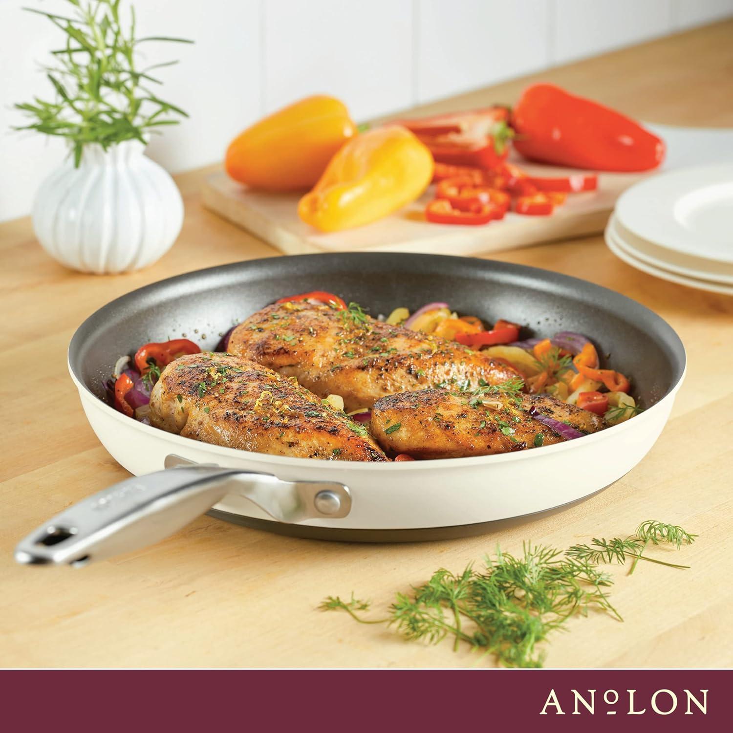 Anolon Achieve Hard Anodized Nonstick Frying Pan / Skillet