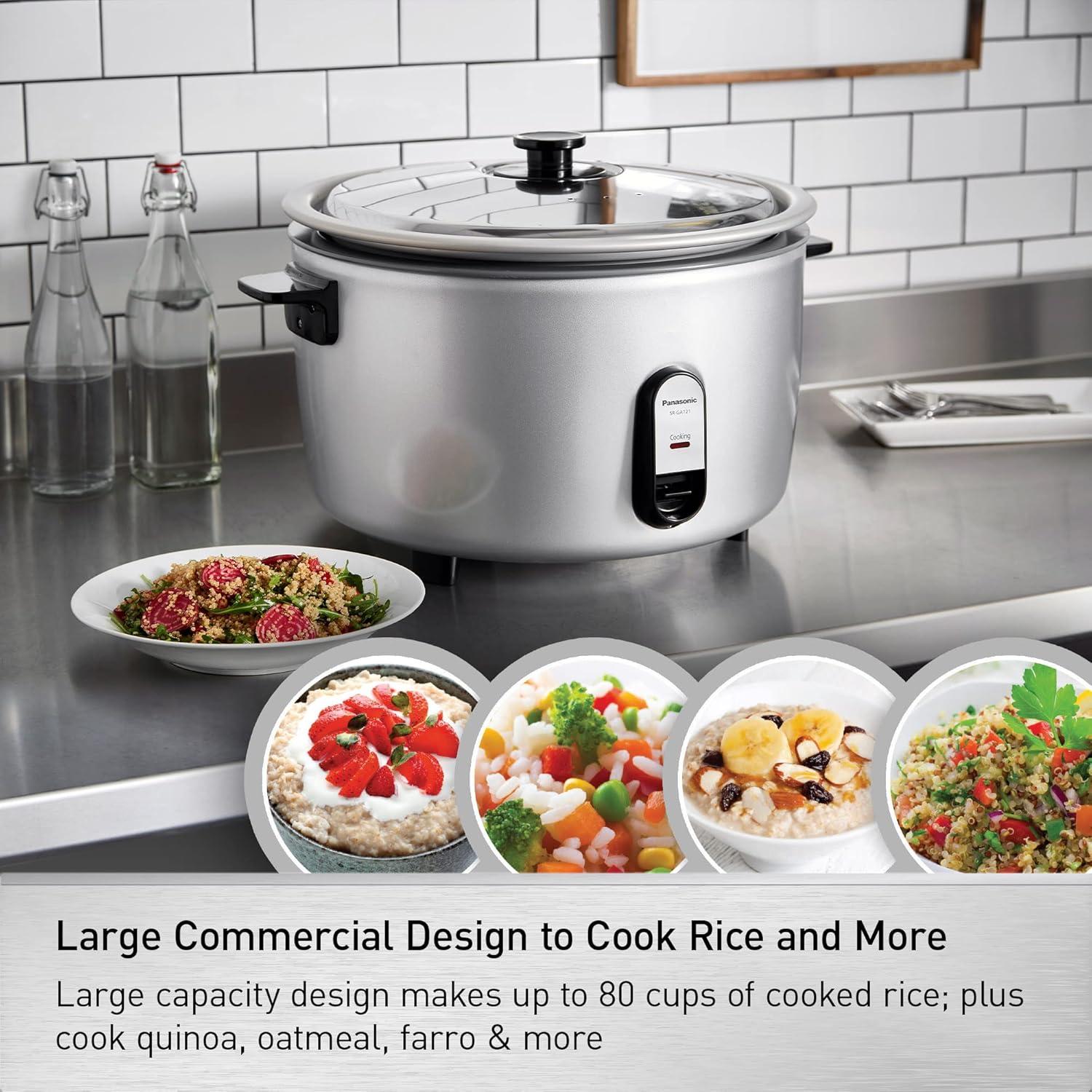 Panasonic SR-GA721 40-Cup Commercial Electric Rice Cooker
