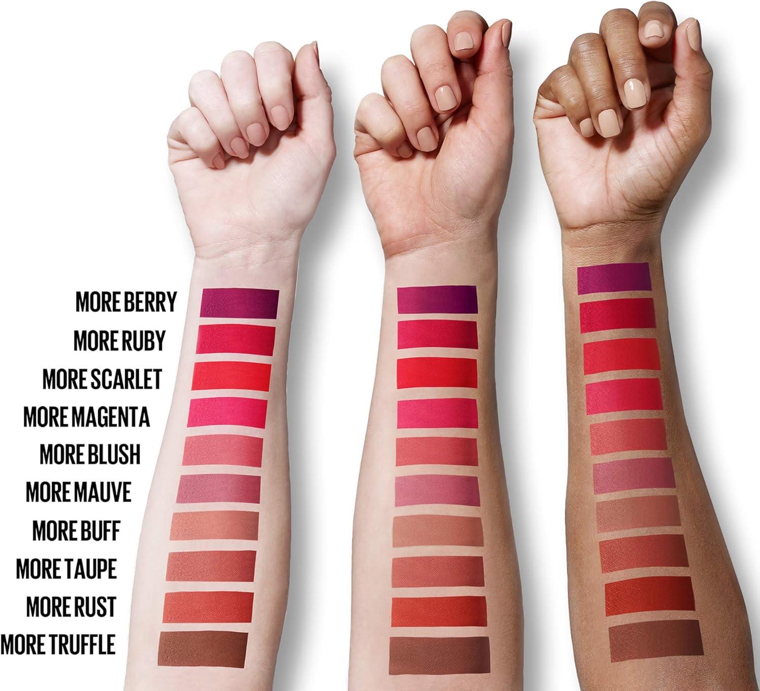 Maybelline Color Sensational Ultimatte Matte Lipstick, Non-Drying, Intense Color Pigment, More Mauve, Purple Mauve Pink, 1 Count