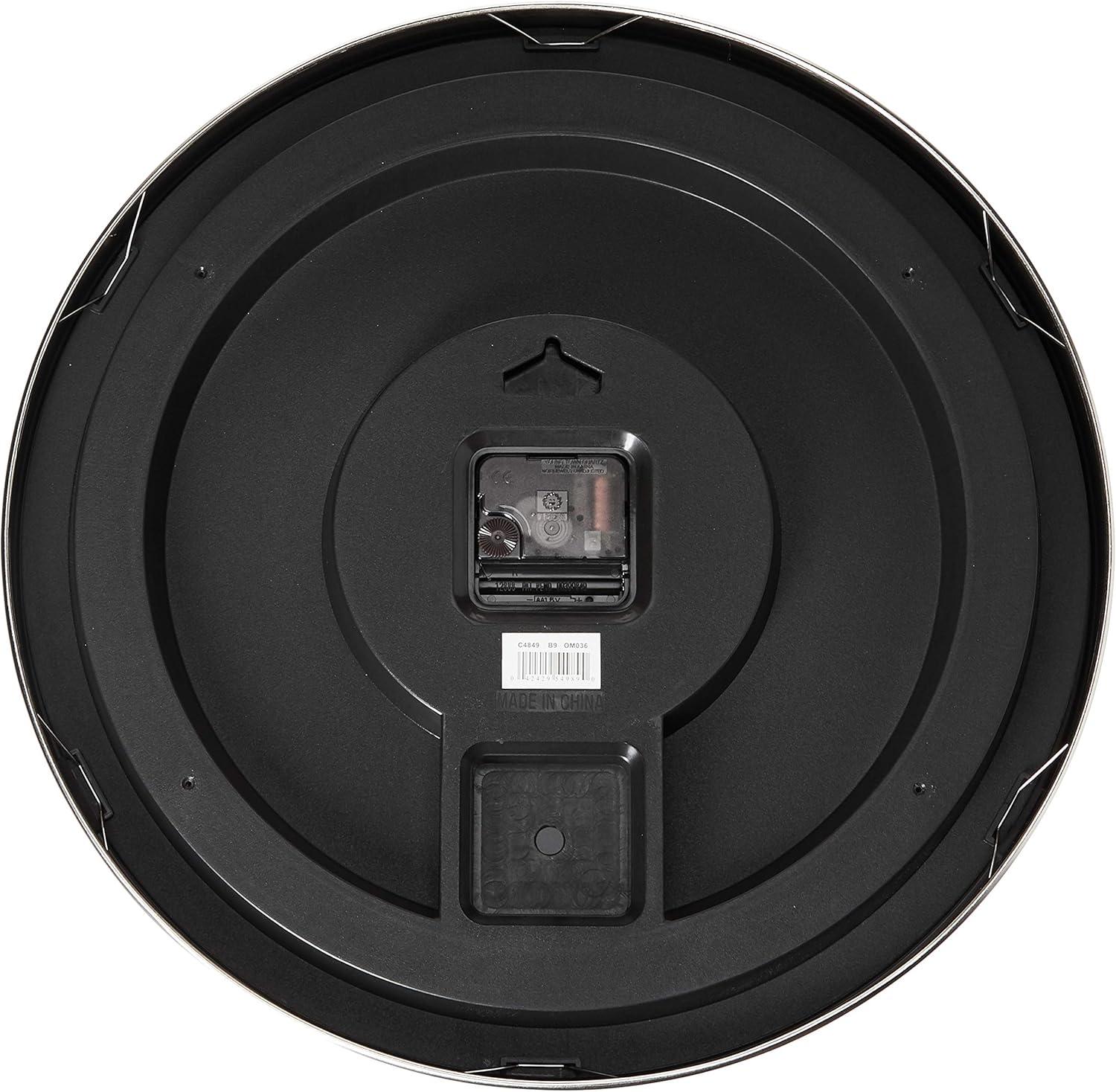 Bulova 16 diam. Metro Wall Clock
