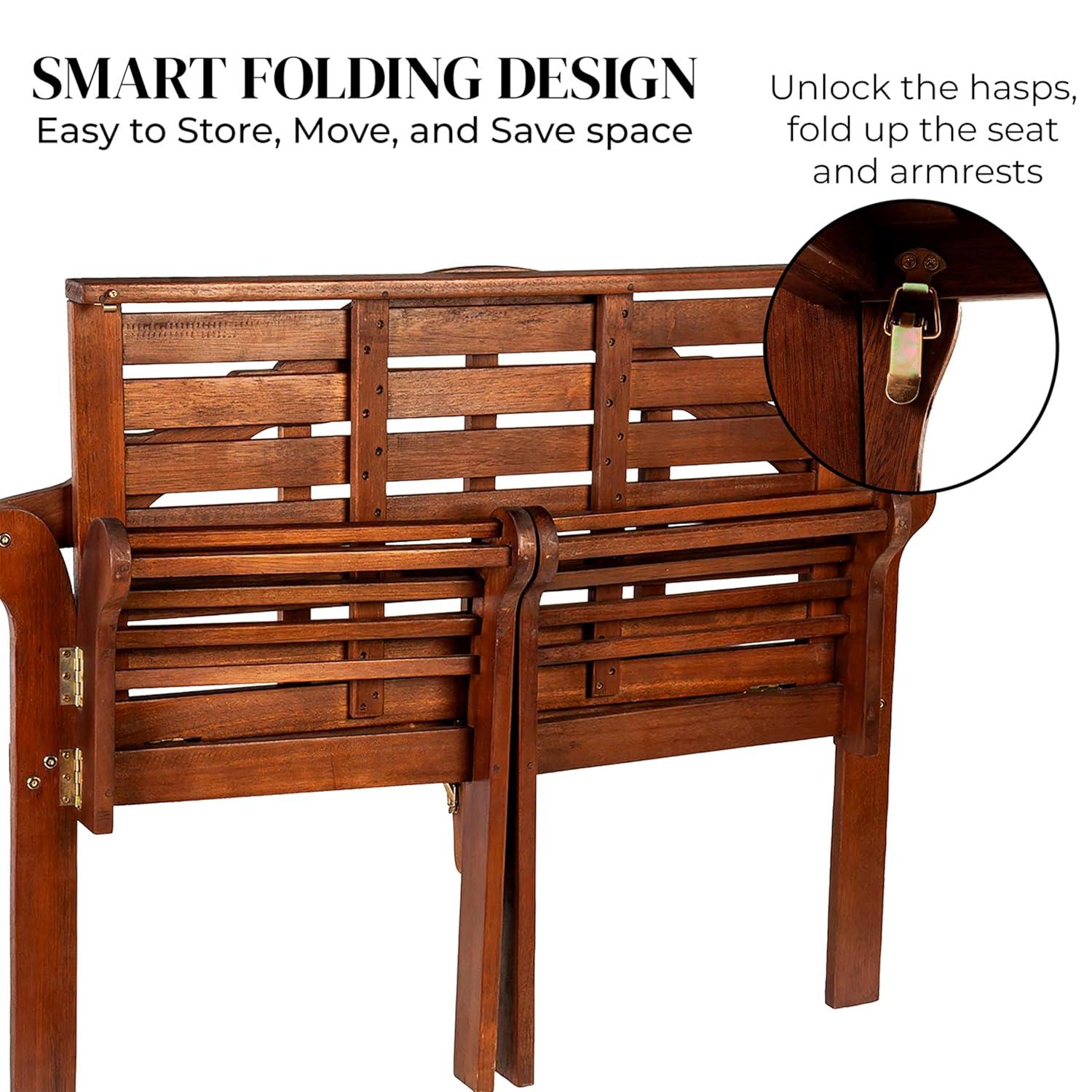 Evergreen Enterprises, Inc Lutyens Wood Garden Bench & Reviews | Wayfair