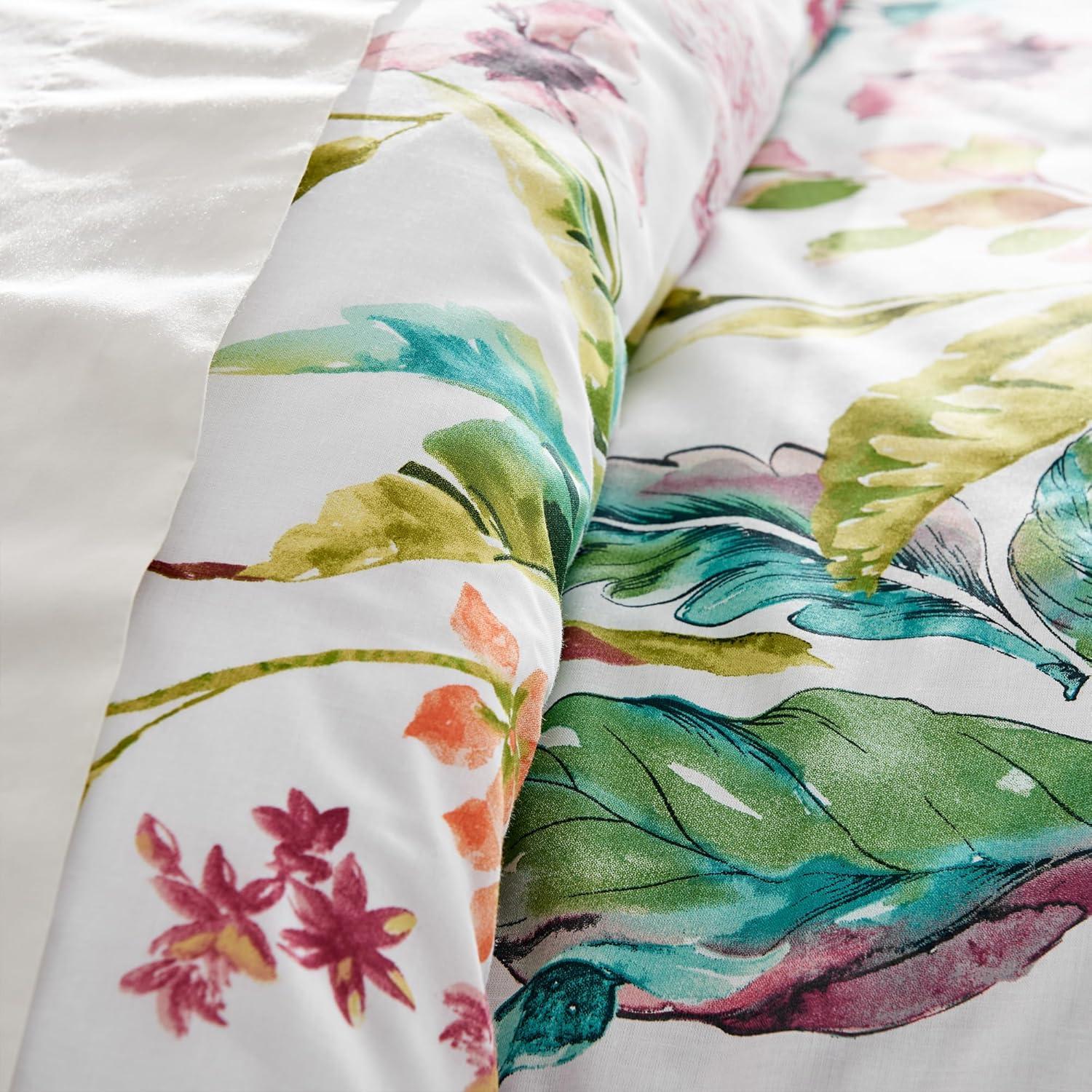 Malana Tropical Quilt Set - King Quilt and Two King Pillow Shams Multi - Levtex Home