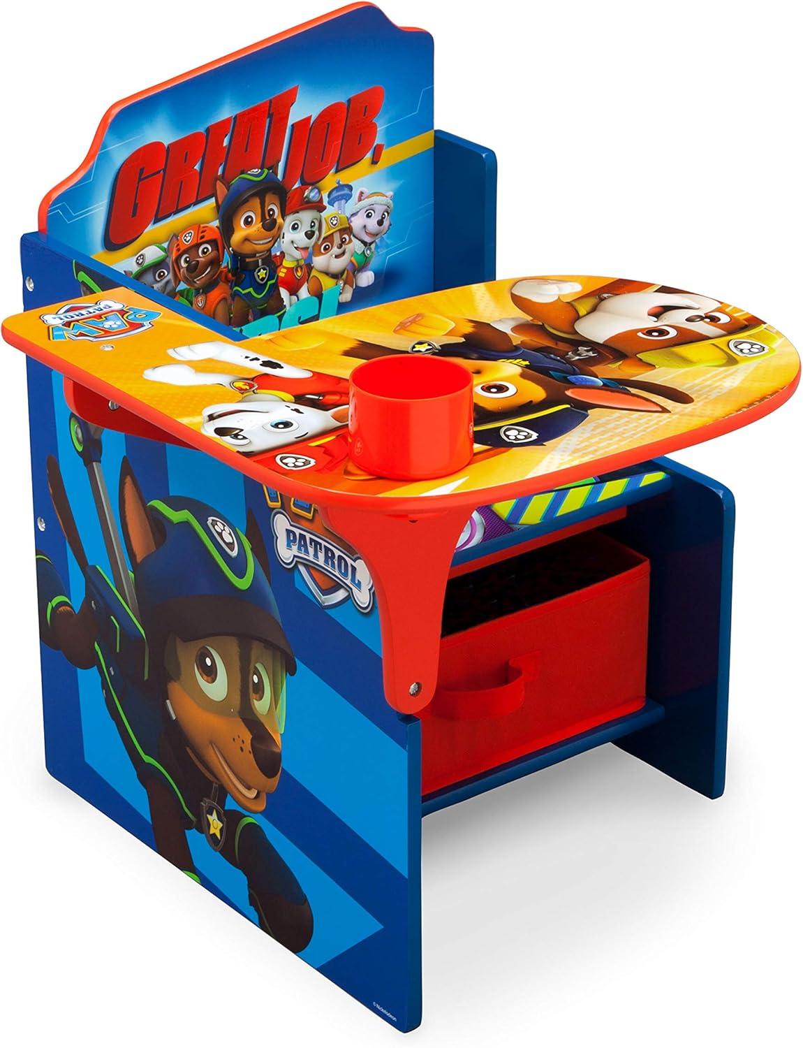 Nick Jr. PAW Patrol Kids Chair with Storage Compartment