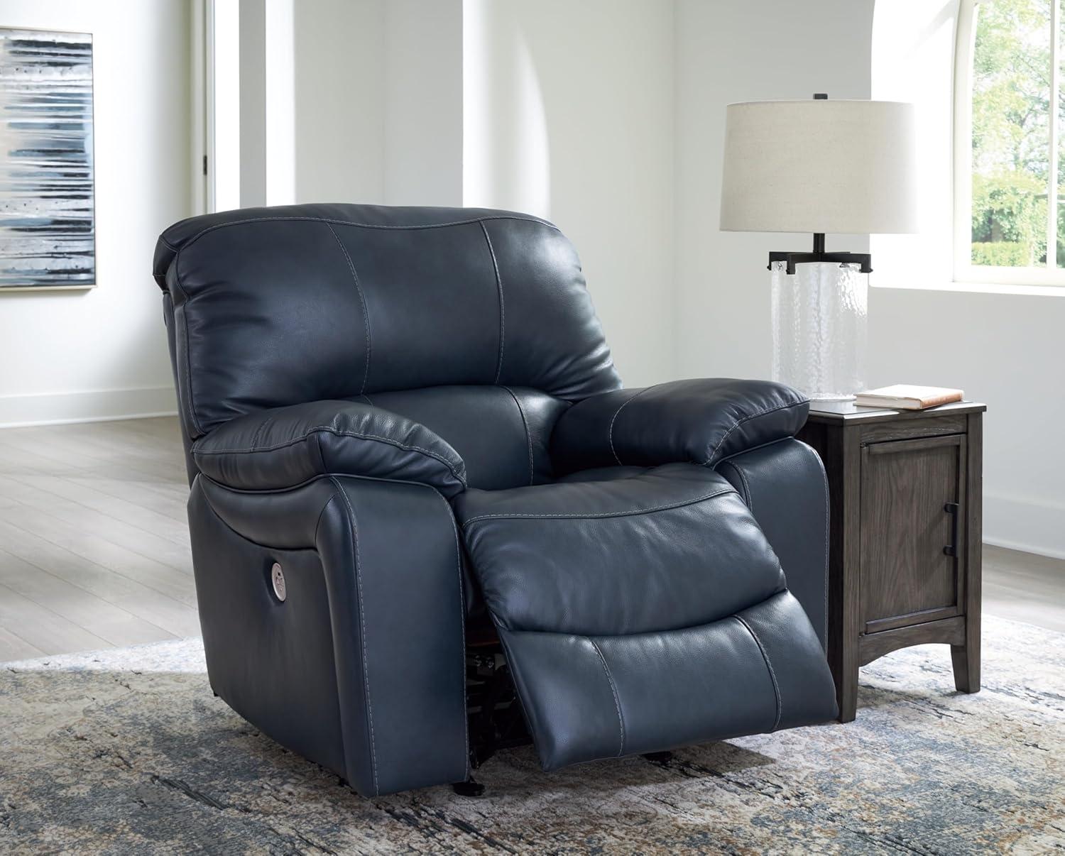 Ashley Furniture Leesworth Ocean Power Recliner