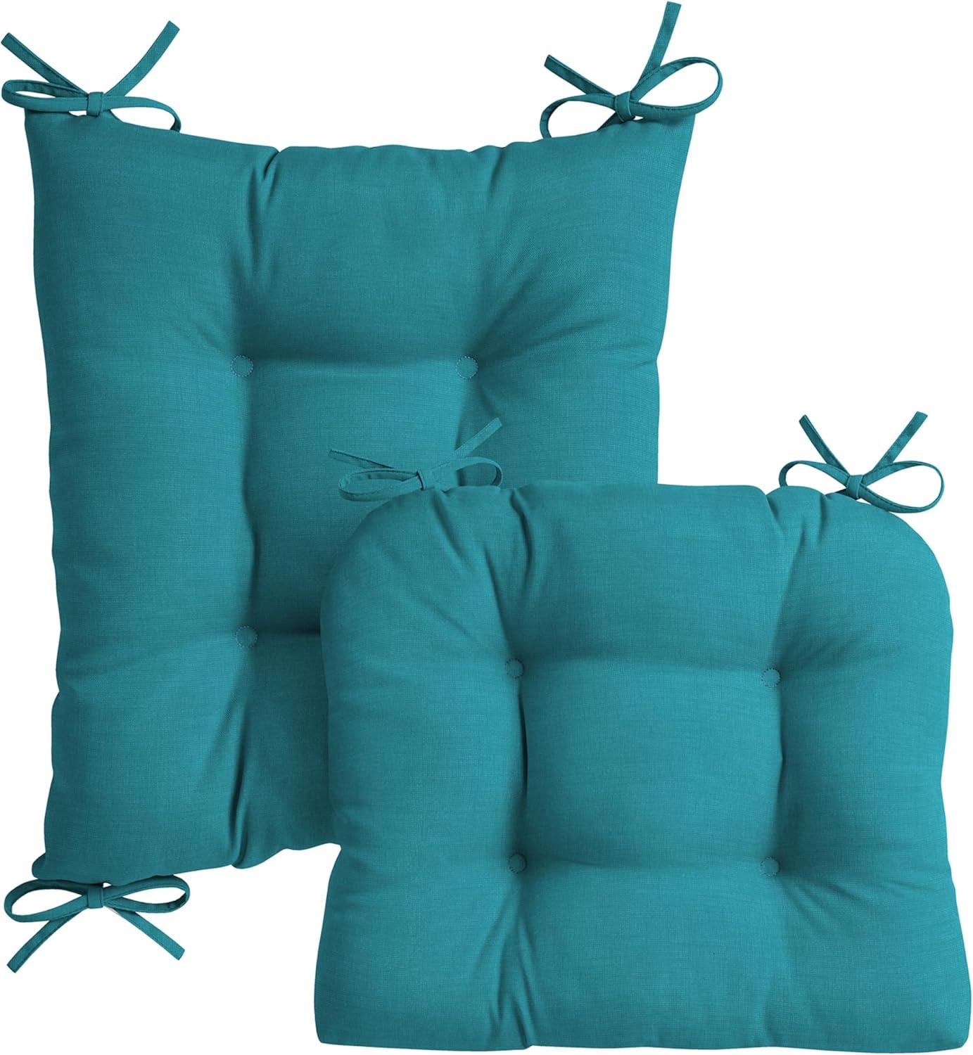ARDEN Arden Plush Indoor/Outdoor Rocking Chair Cushion Set, 18 x 20