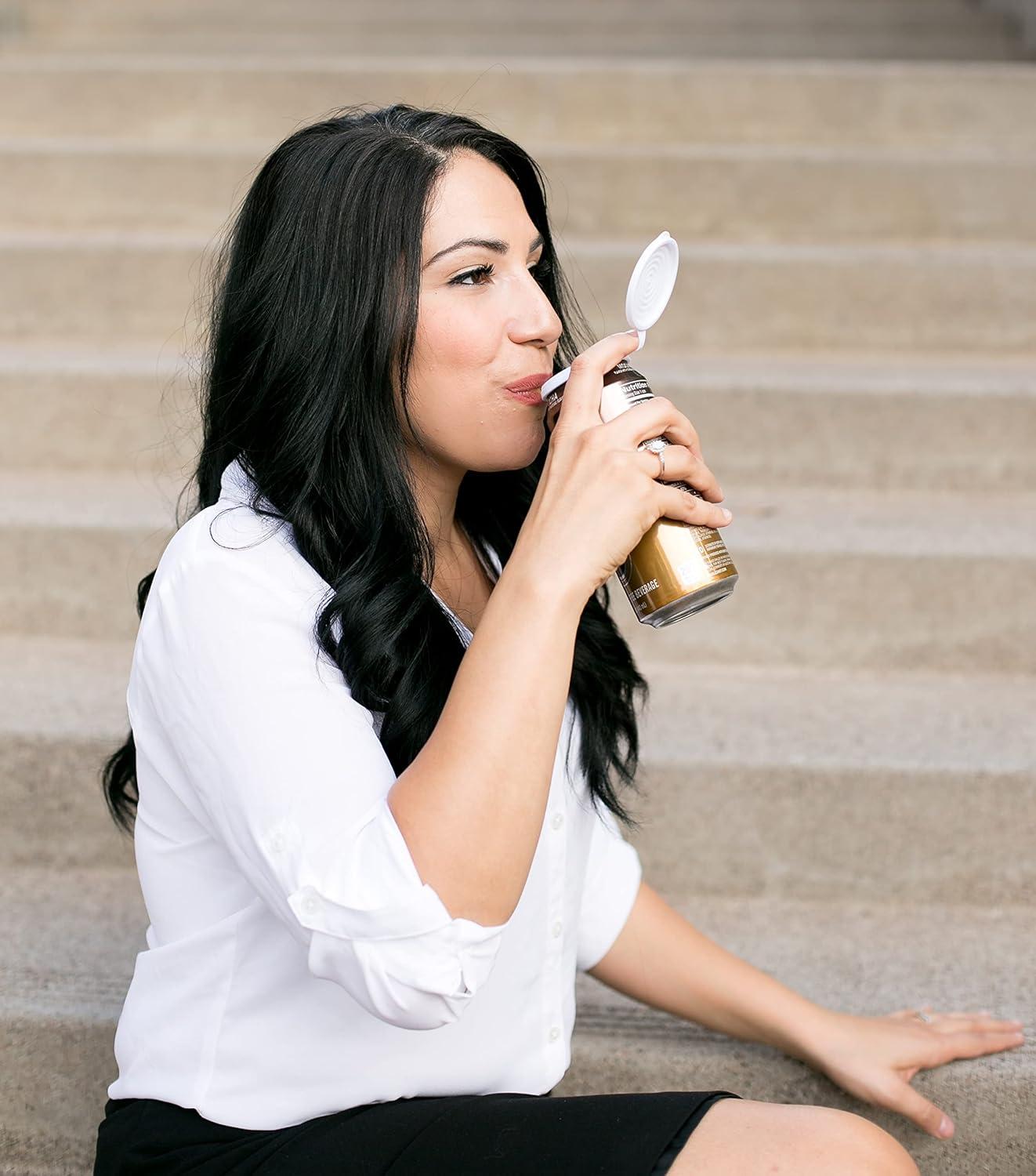 Smarter-Seal, 12-Pack, Reusable, BPA Free, Pop or Beverage Can Lids, Covers, Protectors, Toppers For Soda, Seltzer, Beer, Energy Drinks