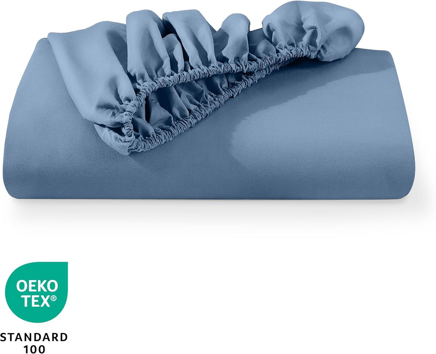 Bare Home 24" Extra Deep Pocket Microfiber Fitted Sheet