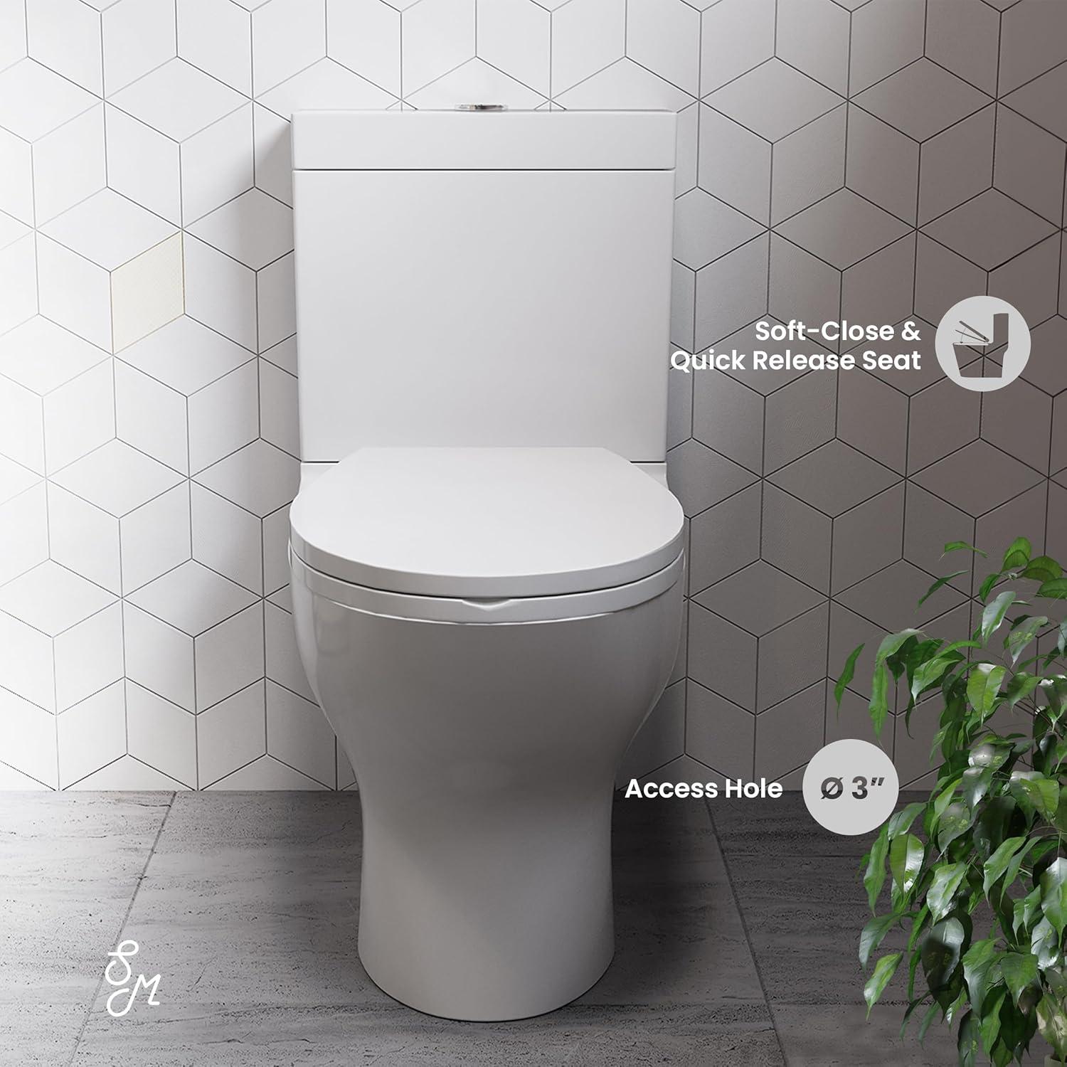 Caché Two-Piece Elongated Toilet Dual-Flush 1.1/1.6 gpf