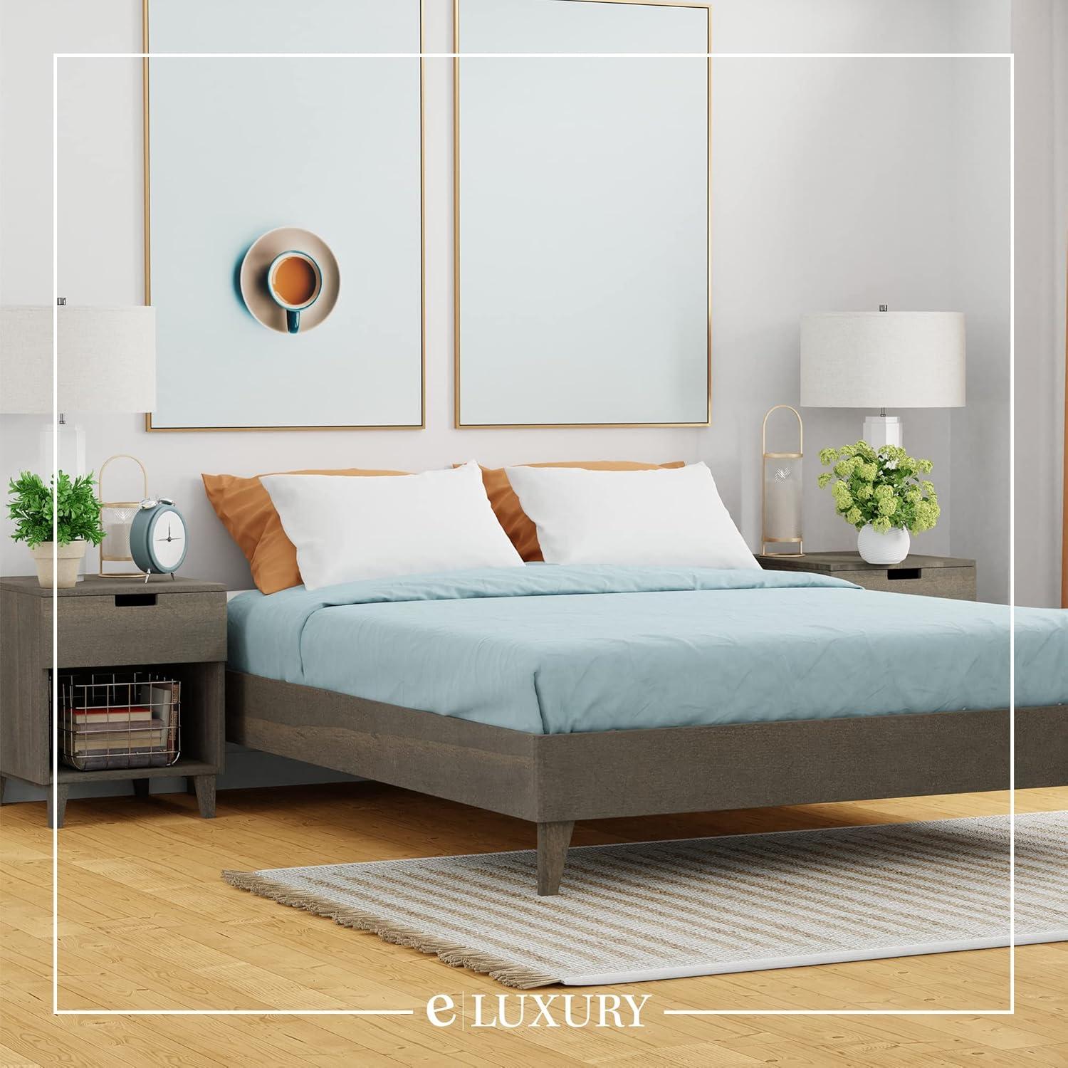 Dedrie Solid Wood Bed