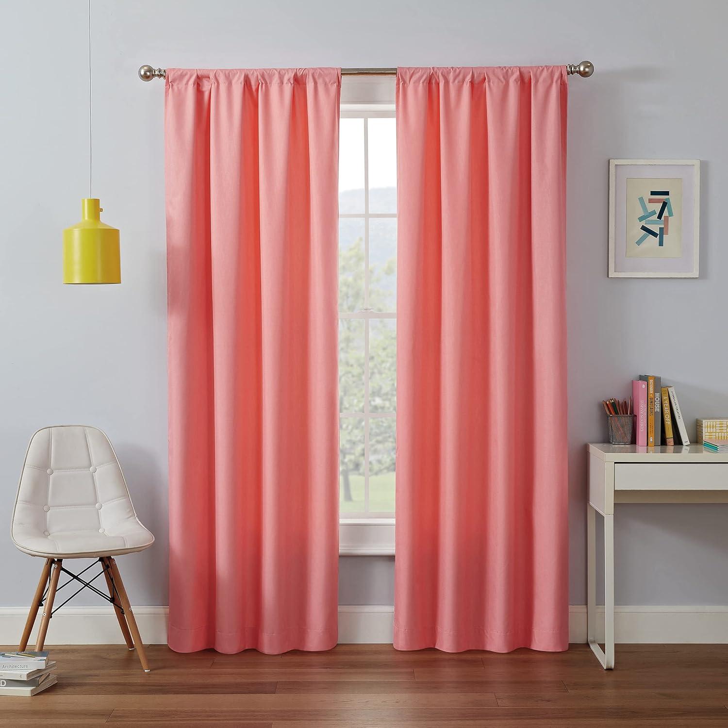 Kendall Polyester Blackout Curtain Single Panel