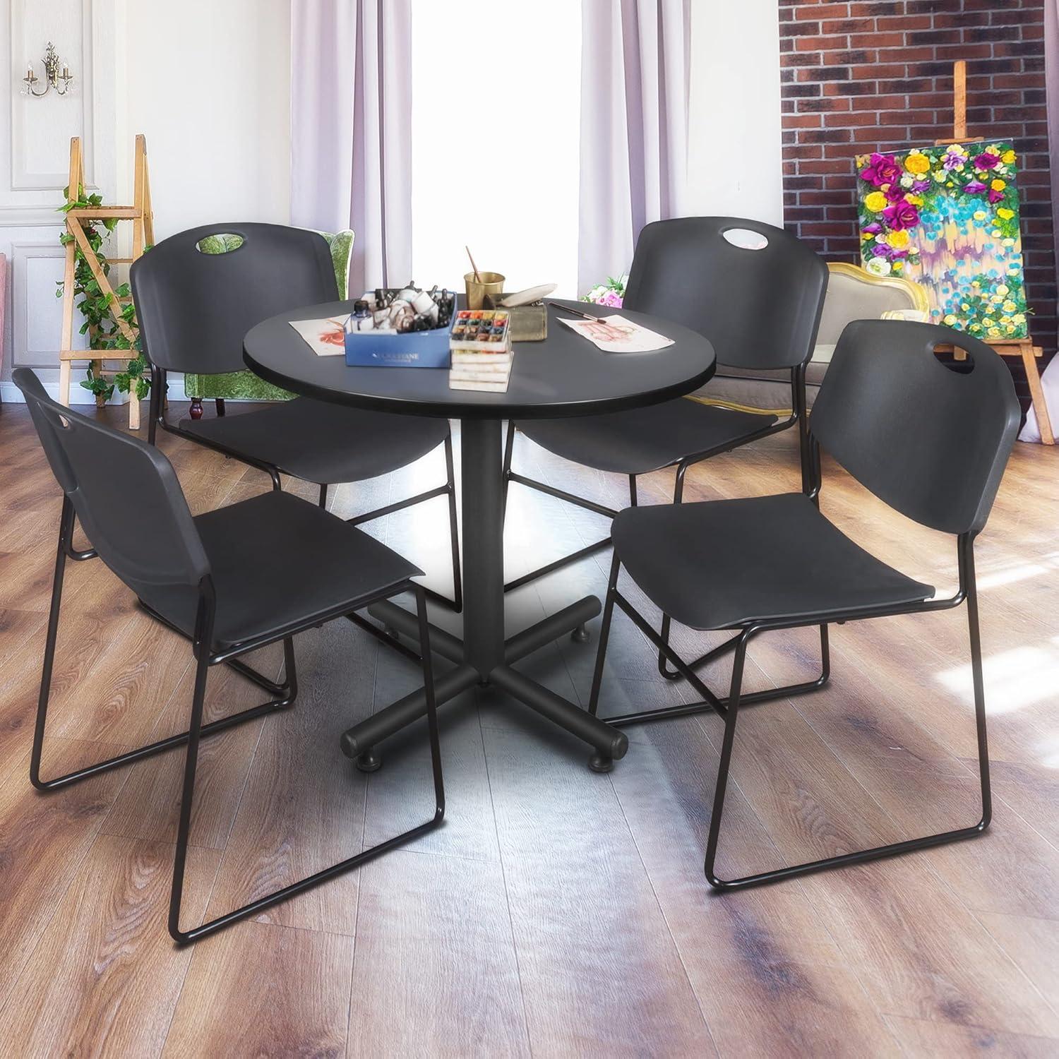 Regency Kobe Round X-Base Breakroom Table