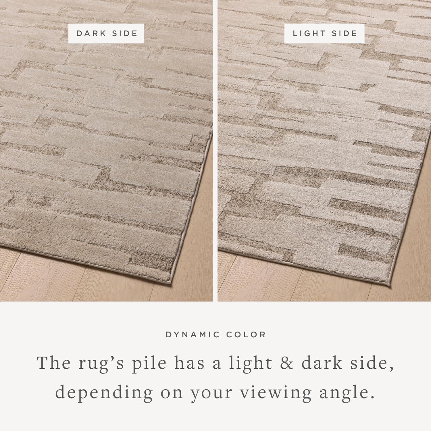 Amber Lewis x Loloi Monty  Taupe / Beige Area Rug