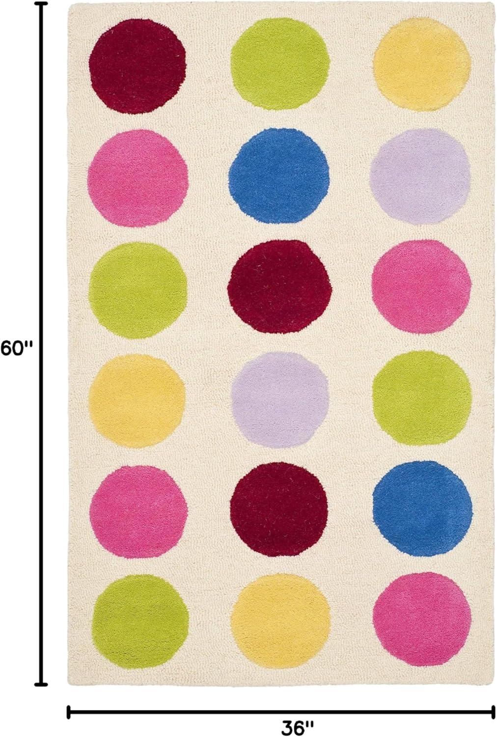 SAFAVIEH Kids SFK386A Handmade Ivory / Multi Rug