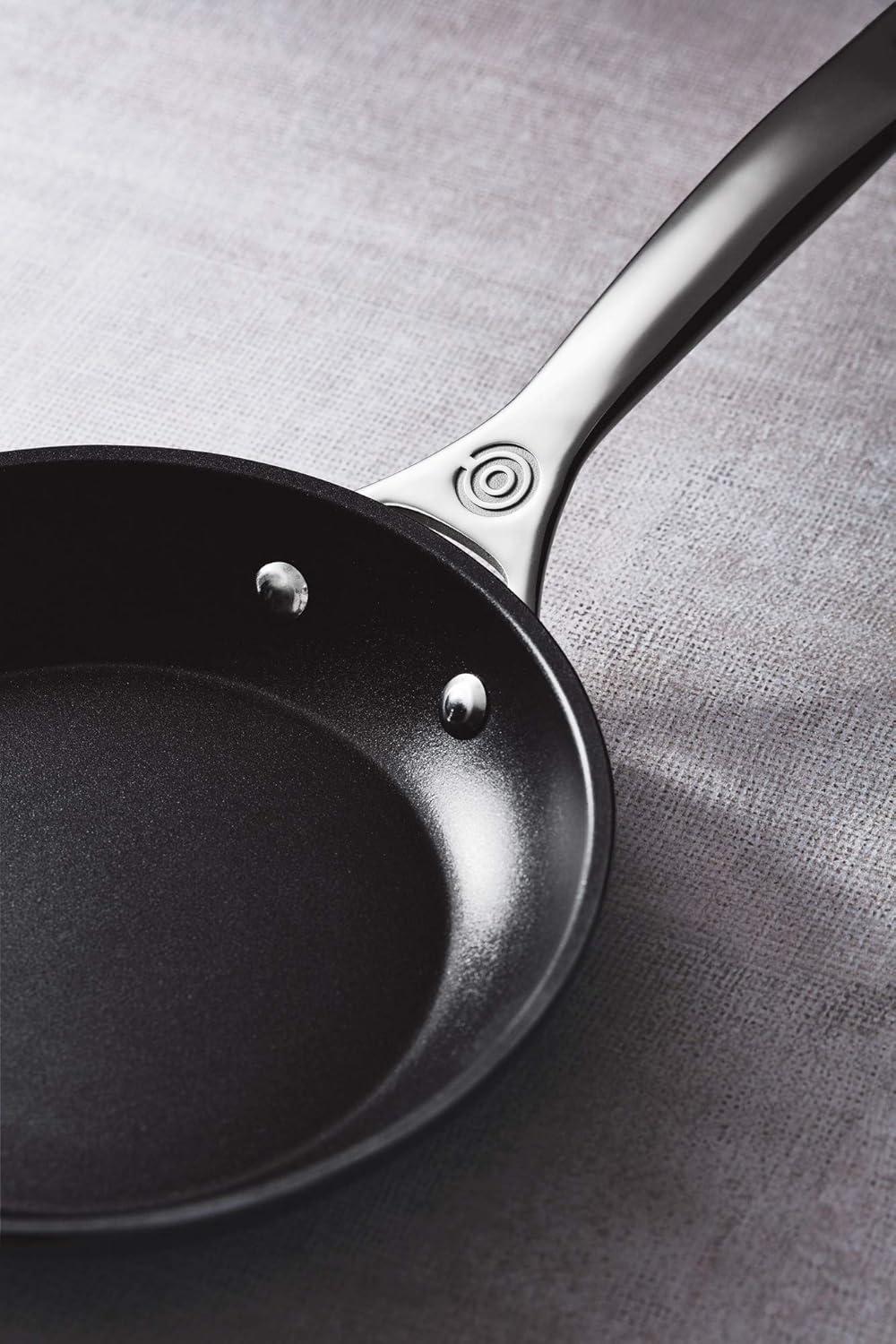 Le Creuset Black Aluminum Nonstick Fry Pan Set, 2-Piece