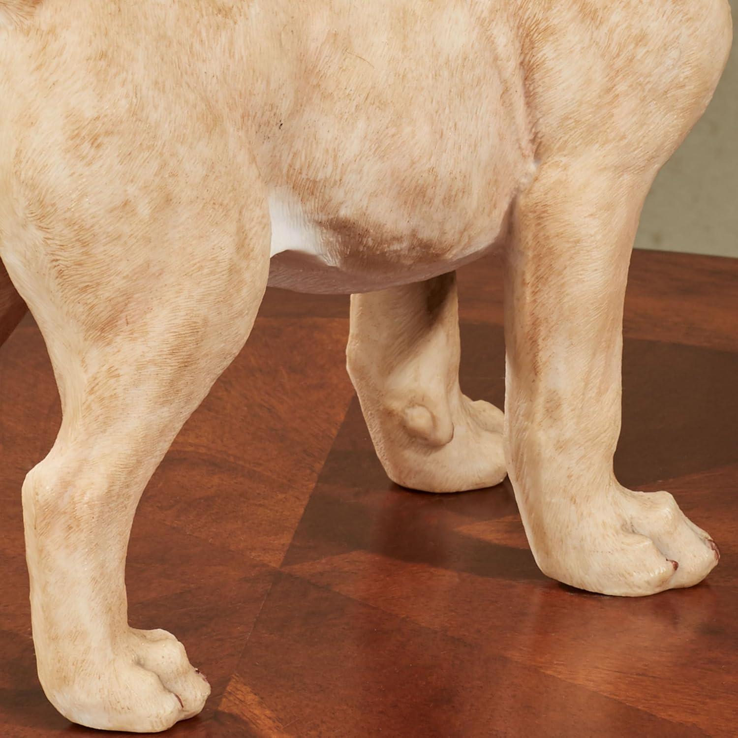 Delighted Chihuahua Dog Adorable Table Sculpture Tawny