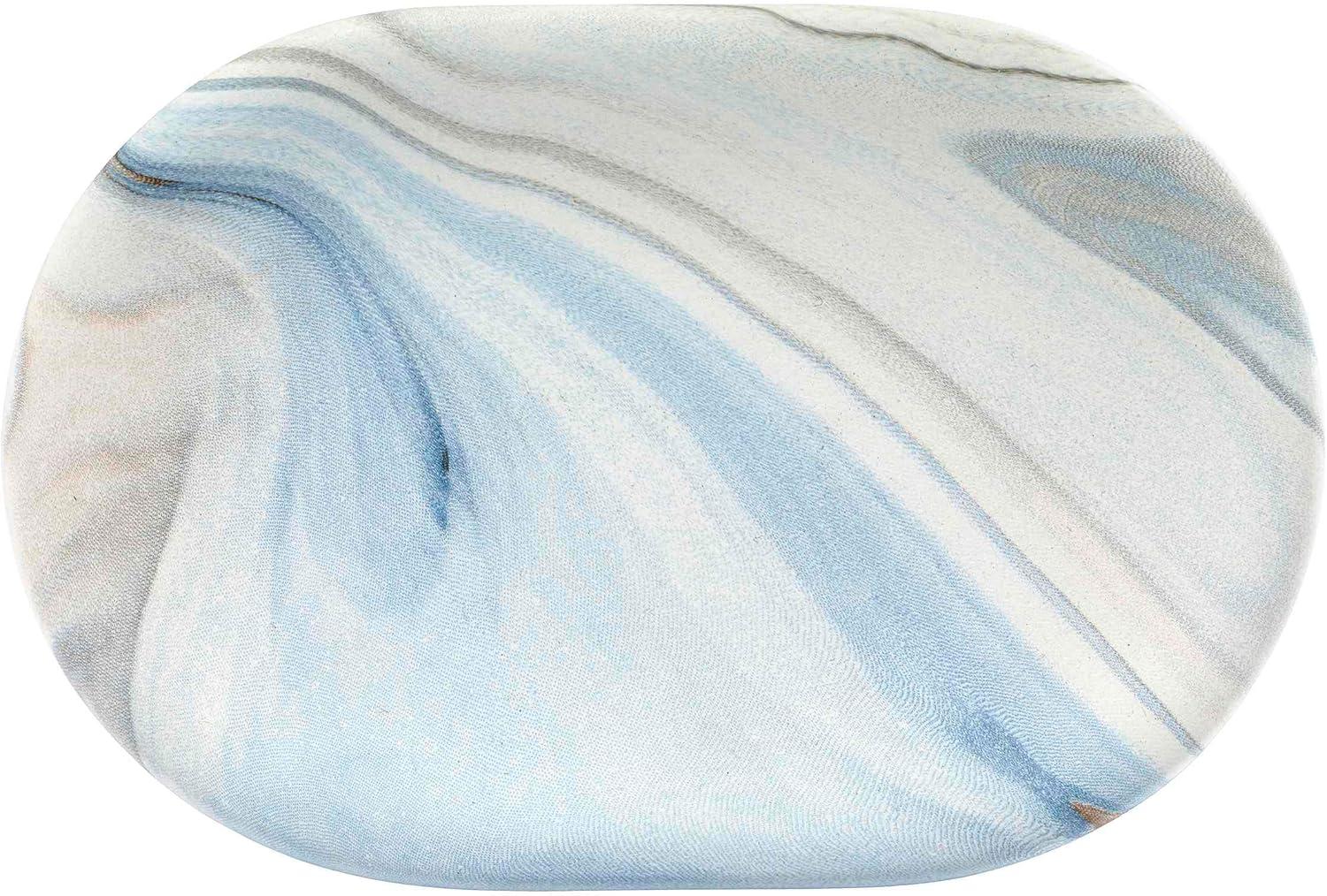 Avanti Linens Waves Blue Soap Dish