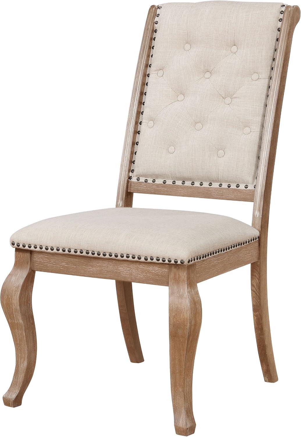 Keeter 19.25'' H Tufted Upholstered Side Chair