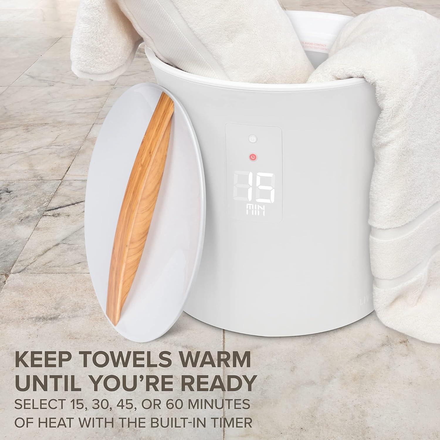 Live Fine Bathroom Towel Warmer, Small Blanket & Towel Heater