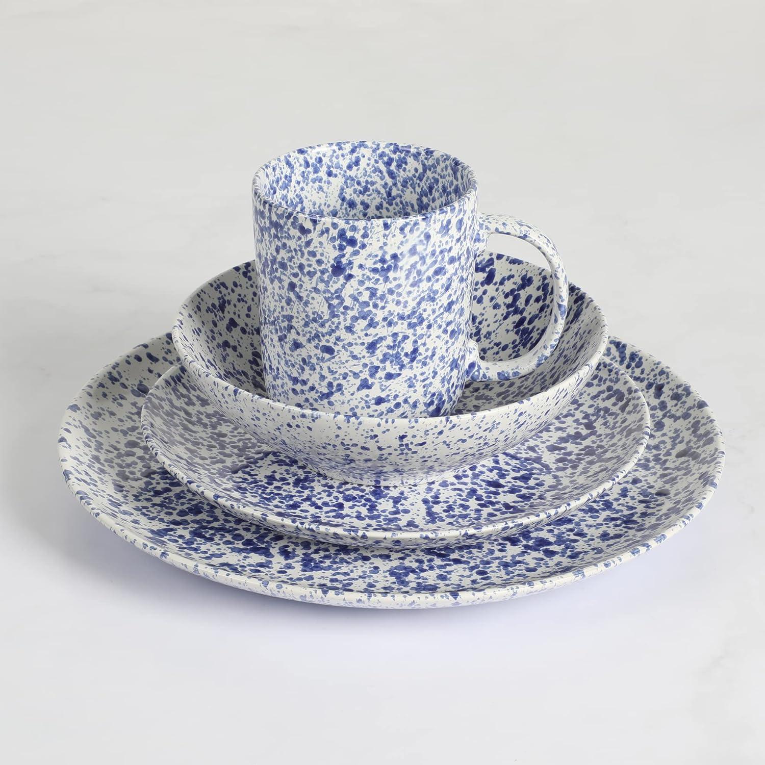 Warham Stoneware Dinnerware Set - Service for 4