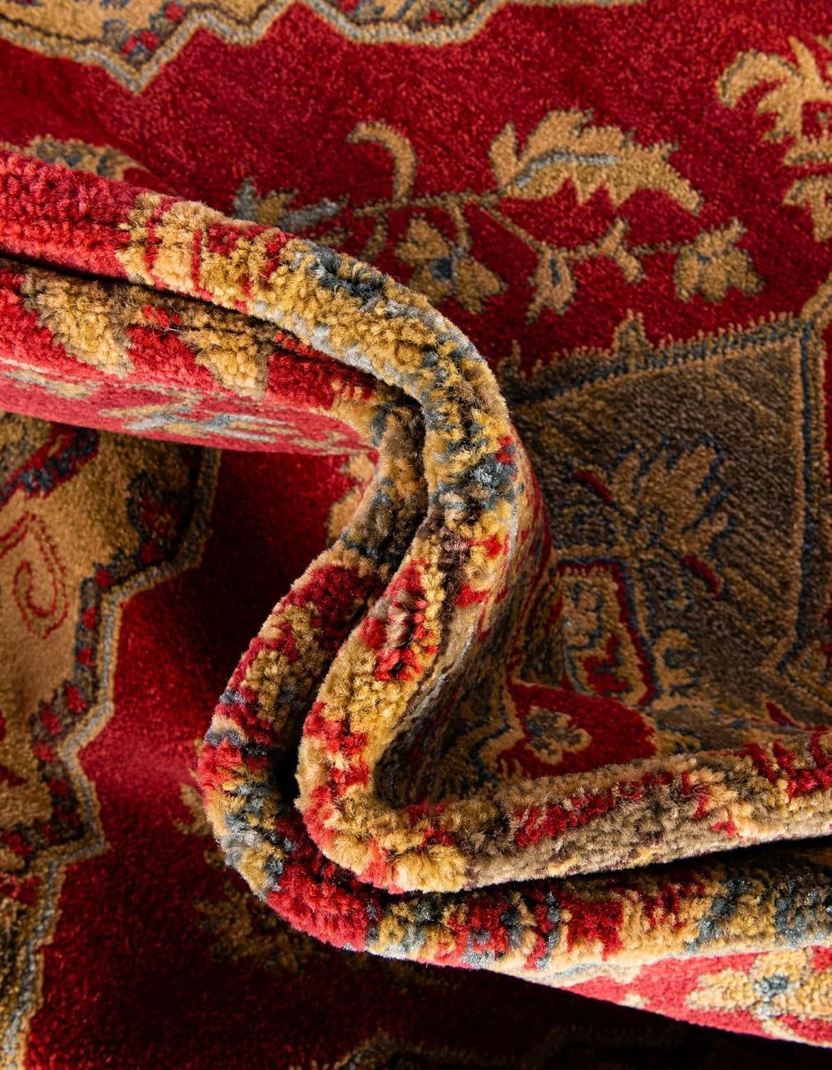 Unique Loom 8' 0 x 11' 0 Red Sahand Arsaces Area Rug