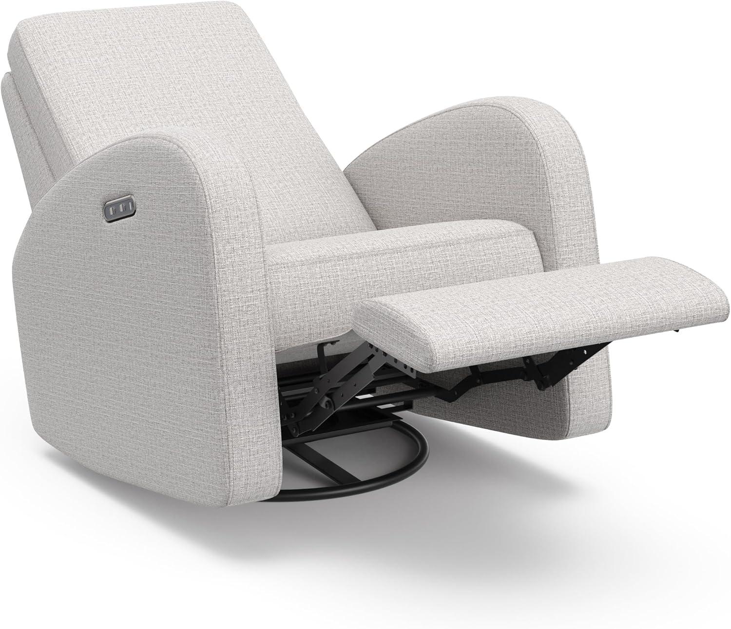 Santa Monica Power Recliner Swivel Glider with USB
